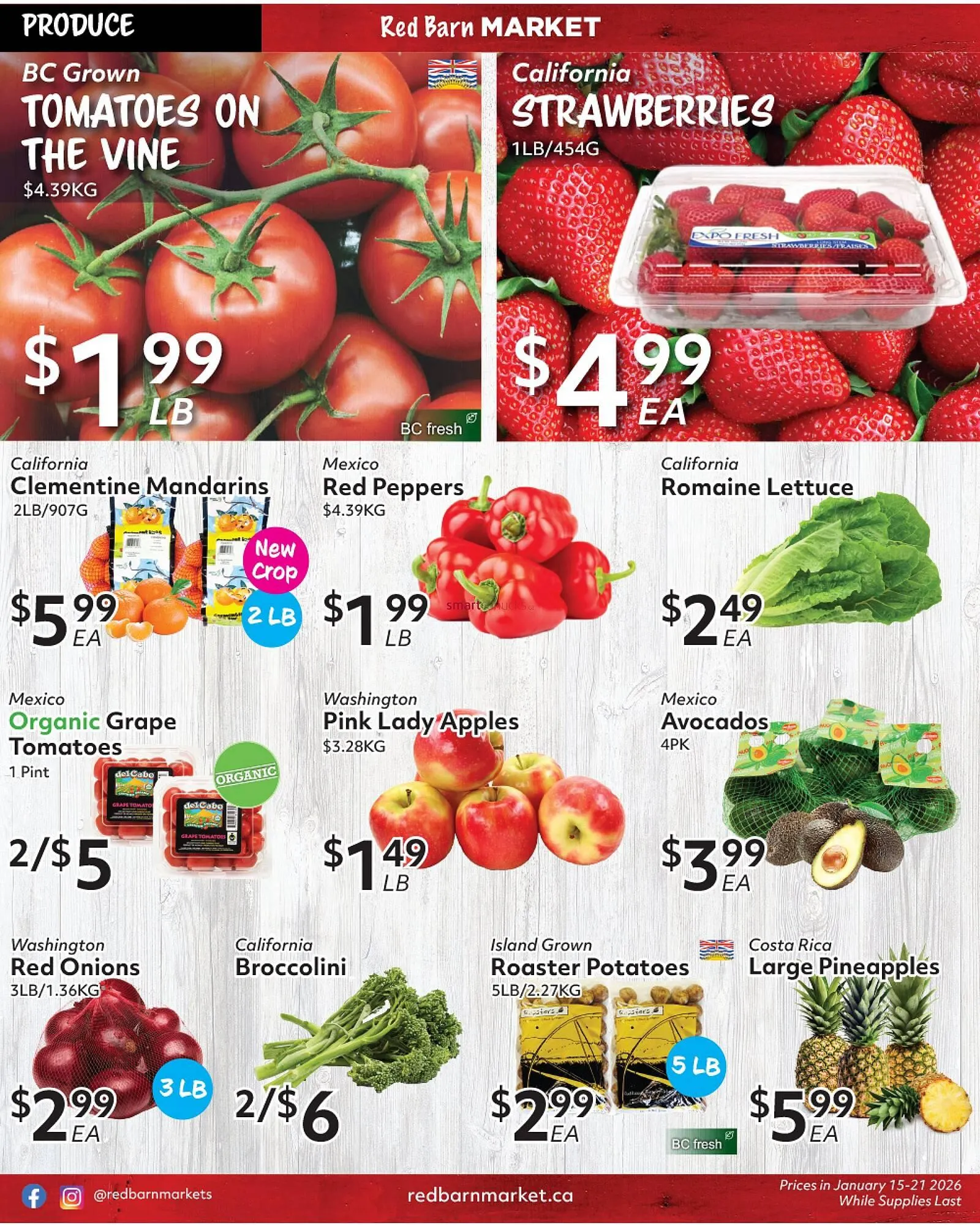 Red Barn Market flyer from January 15 to January 21 2026 - flyer page 7