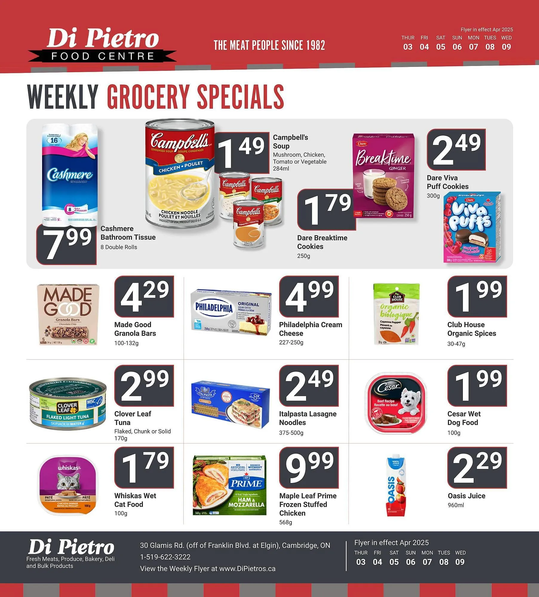 Di Pietro flyer from April 3 to April 9 2025 - flyer page 9