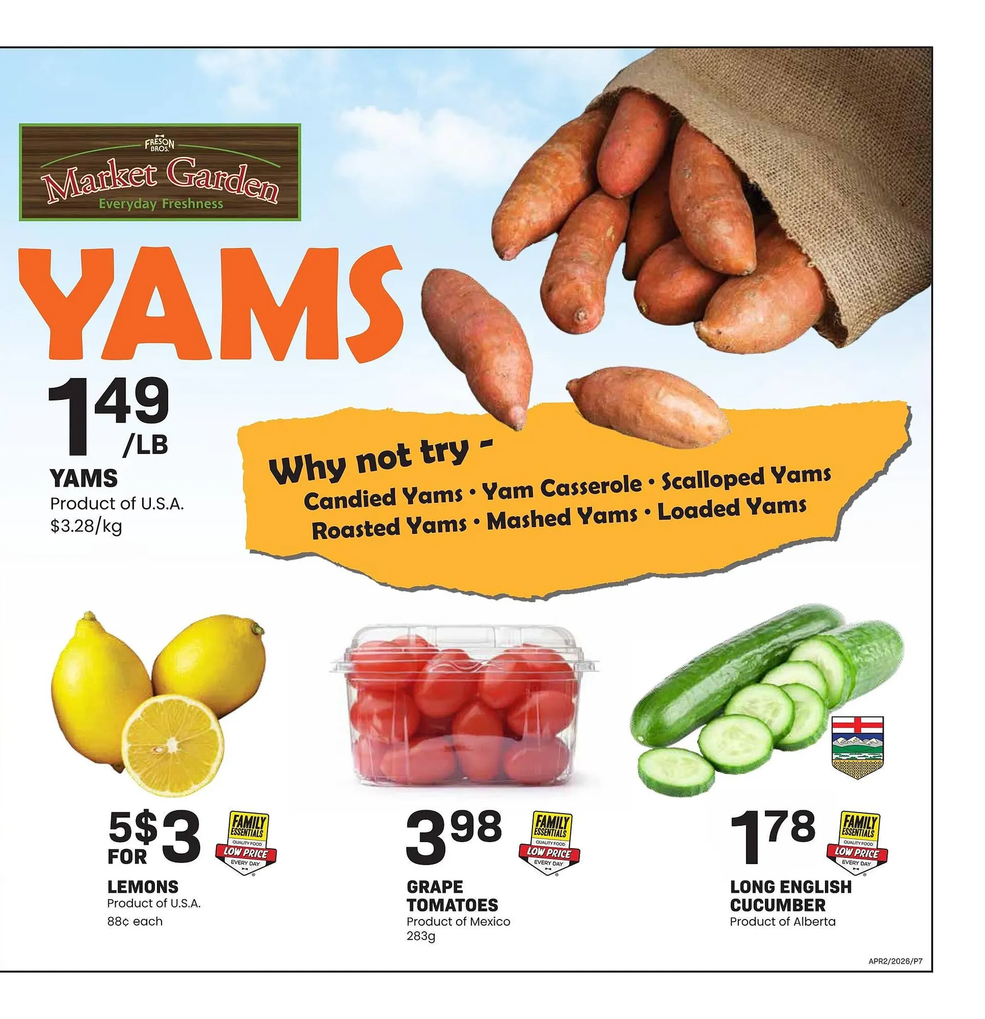 Freson Bros flyer from March 27 to April 2 2026 - flyer page 7