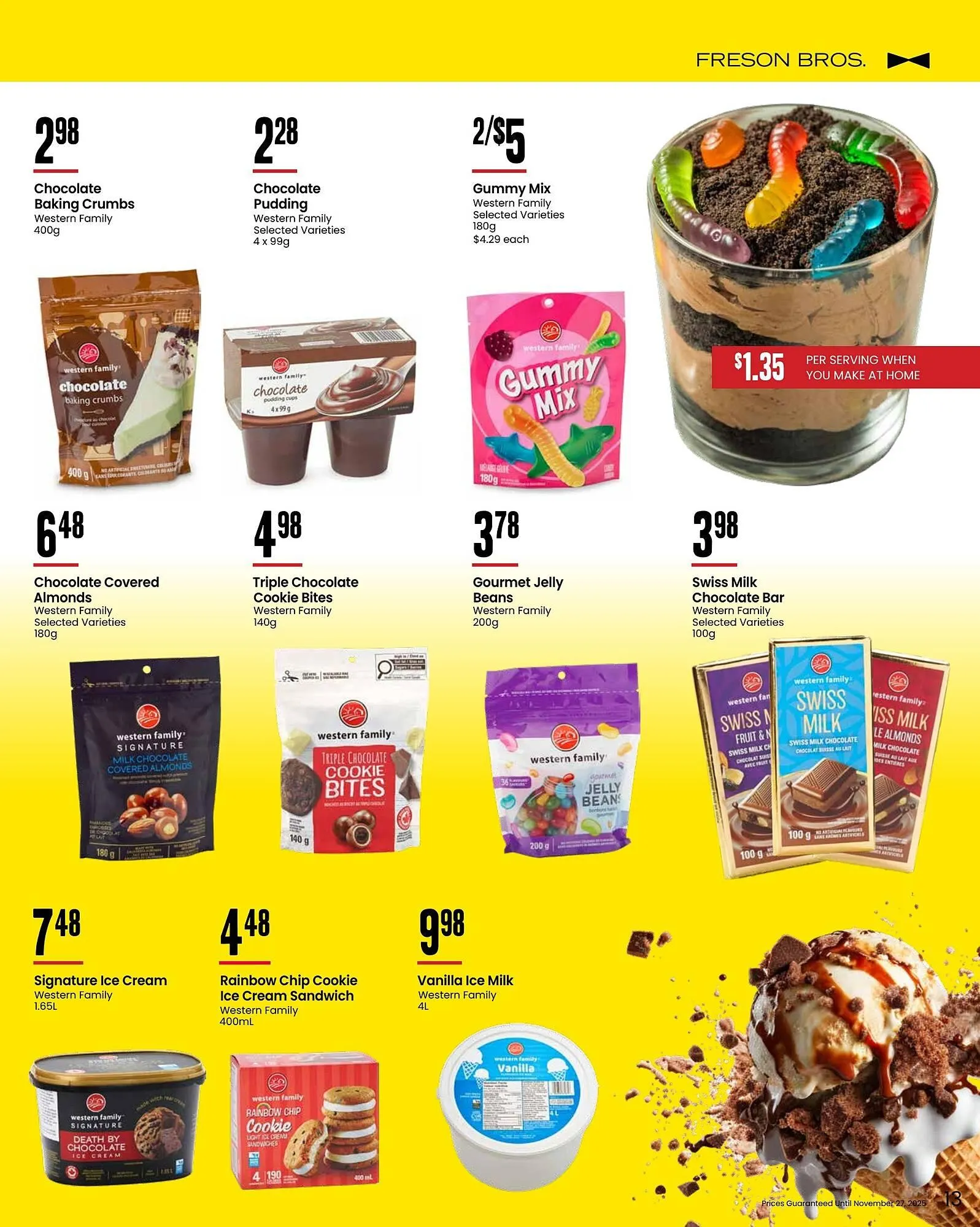 Freson Bros flyer from October 31 to November 27 2025 - flyer page 13