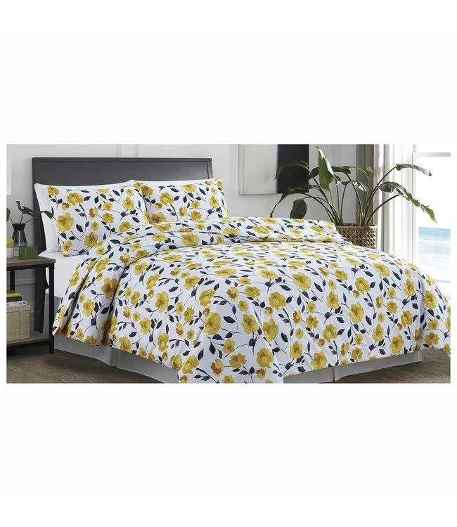 ZINNIA DUVET COVER SET YELLOW (MP2)
