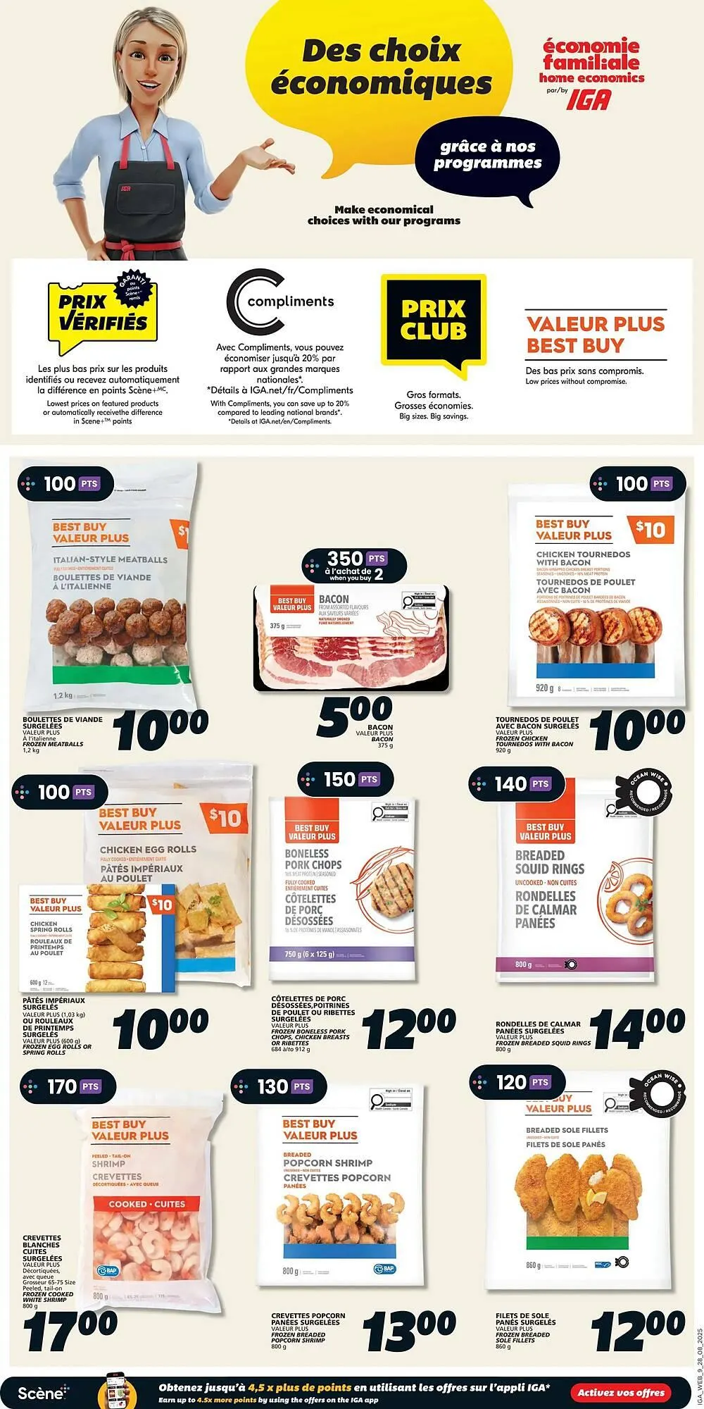 IGA flyer from August 28 to September 3 2025 - flyer page 14