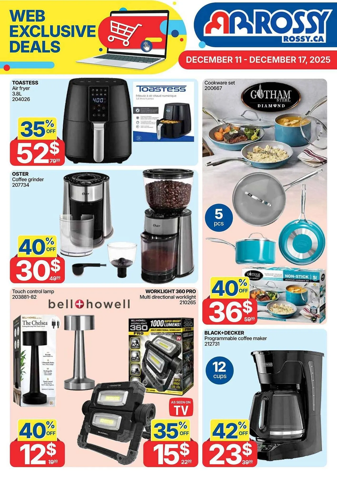 Rossy flyer from December 11 to December 25 2025 - flyer page 1