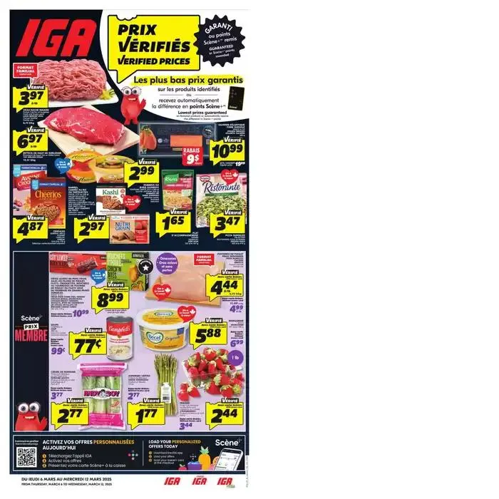 Quebec from March 6 to March 12 2025 - flyer page 1