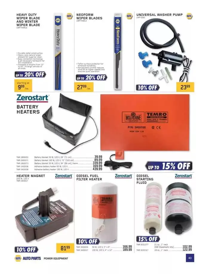 Top offers for smart savers from January 1 to March 31 2025 - flyer page 43