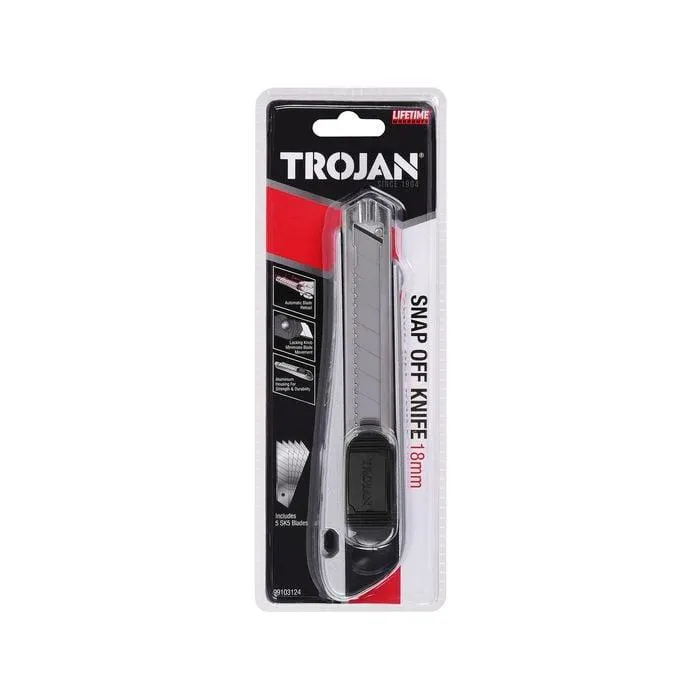 Trojan 18mm Snap Off Knife