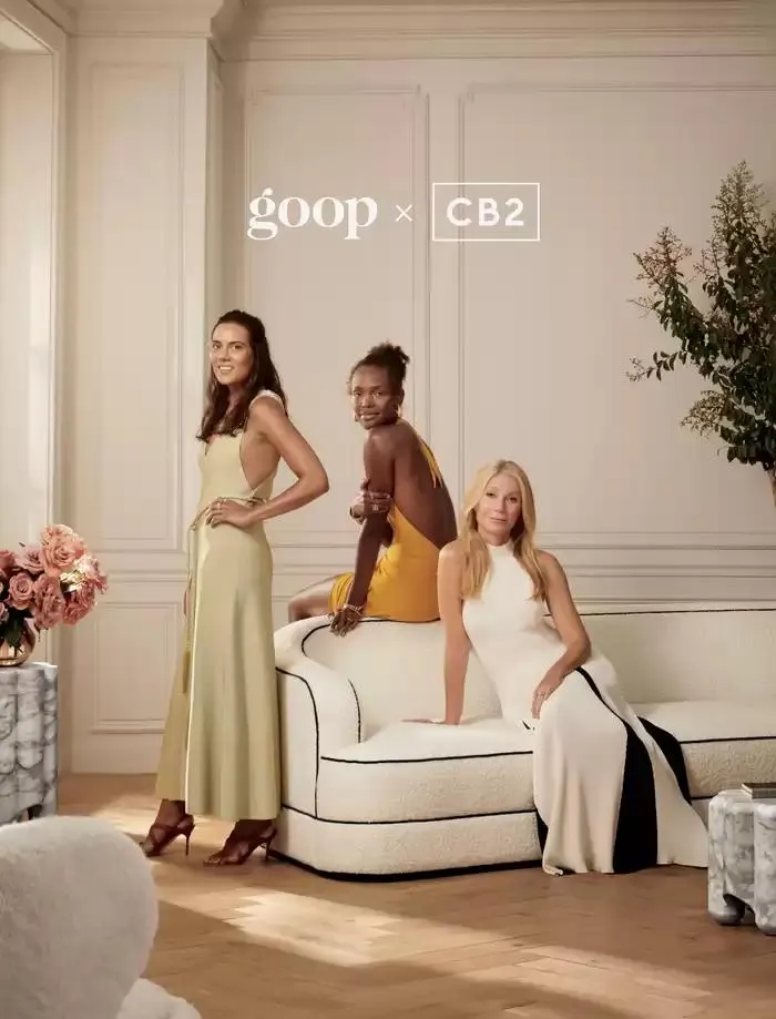 Goop x CB2 Flyer - 1