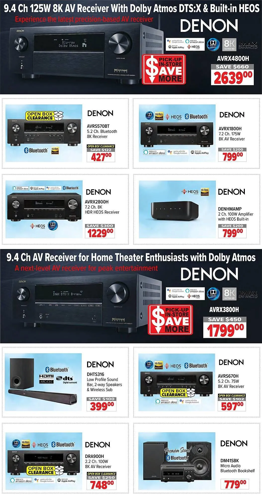2001 Audio Video flyer from October 10 to October 23 2025 - flyer page 9