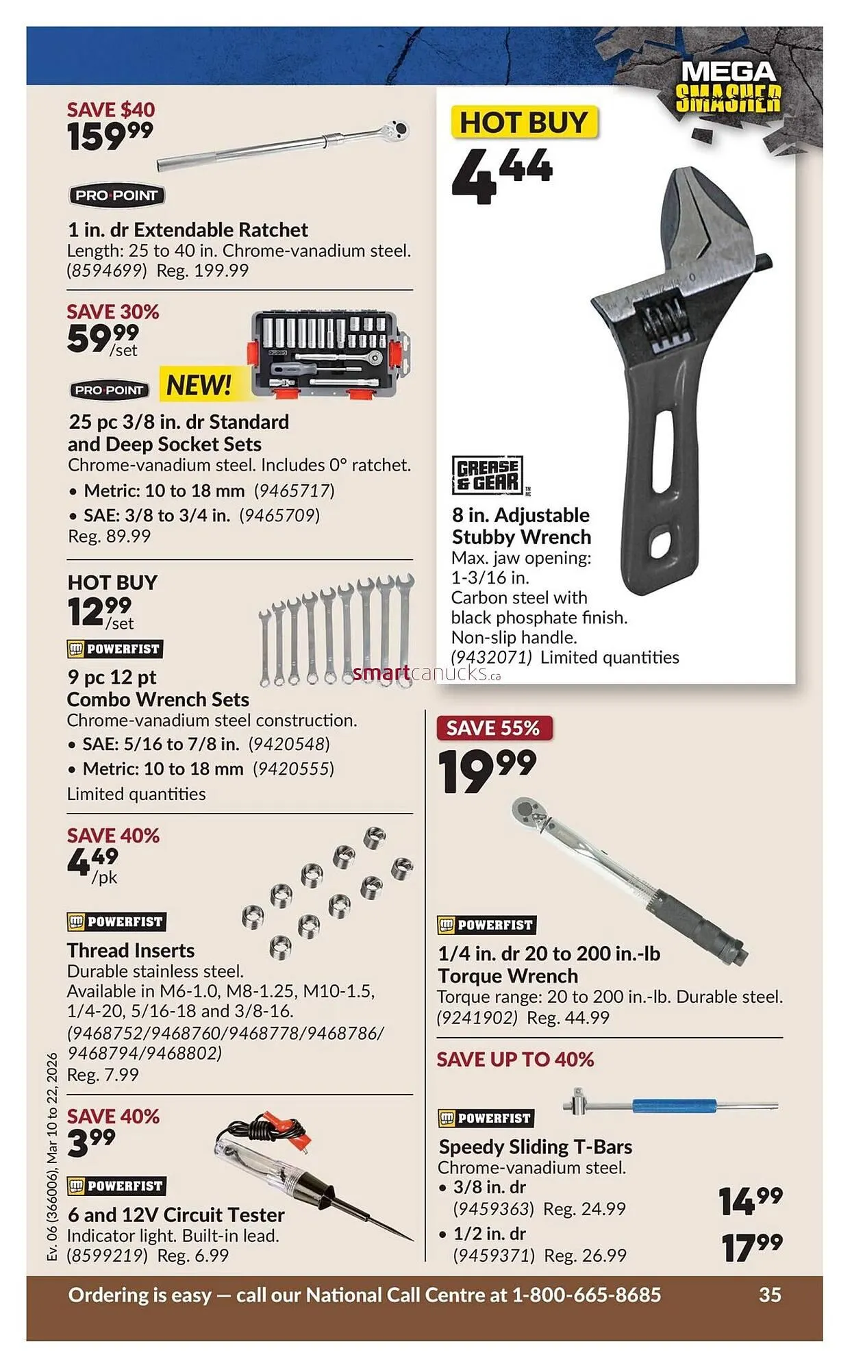 Princess Auto flyer from March 10 to March 22 2026 - flyer page 40