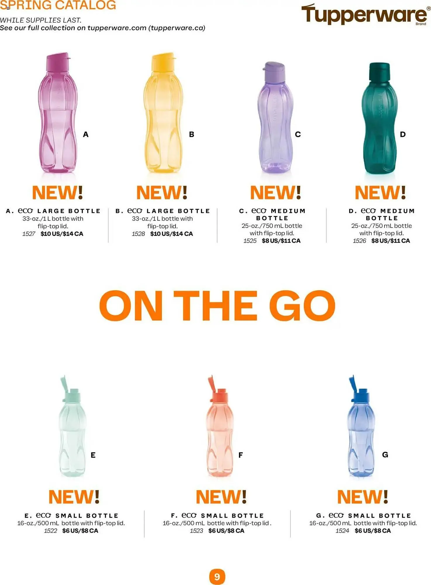 Tupperware flyer from April 1 to June 30 2025 - flyer page 9