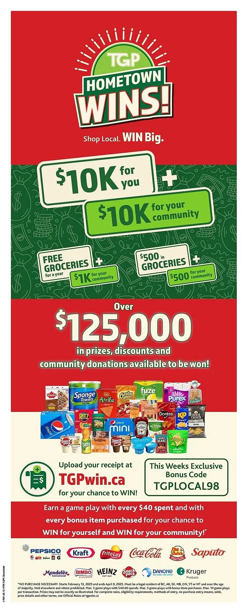 TGP The Grocery People flyer - 1