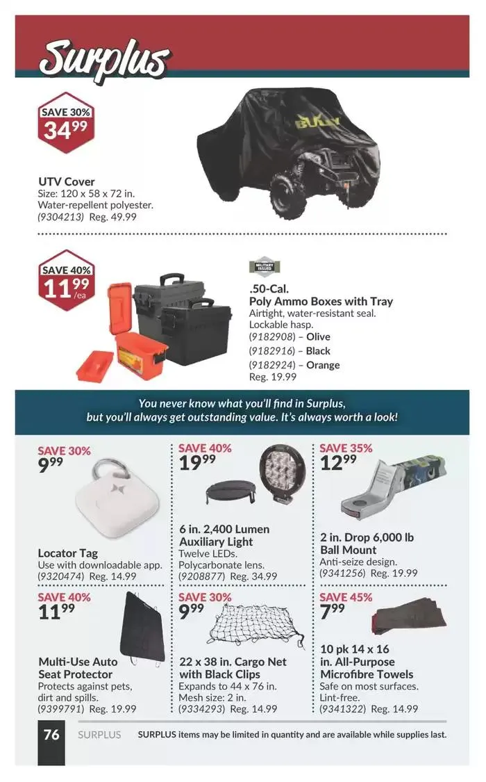 National Sale from March 25 to April 6 2025 - flyer page 81