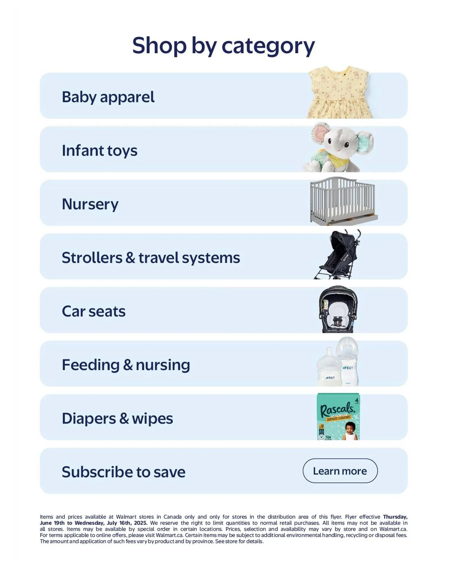 Walmart flyer from June 19 to July 10 2025 - flyer page 19