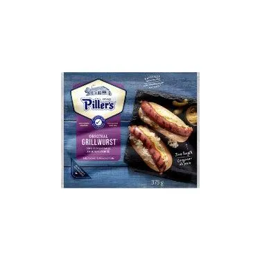 PILLER'S Original Grillwurst Smoked Sausage 375g