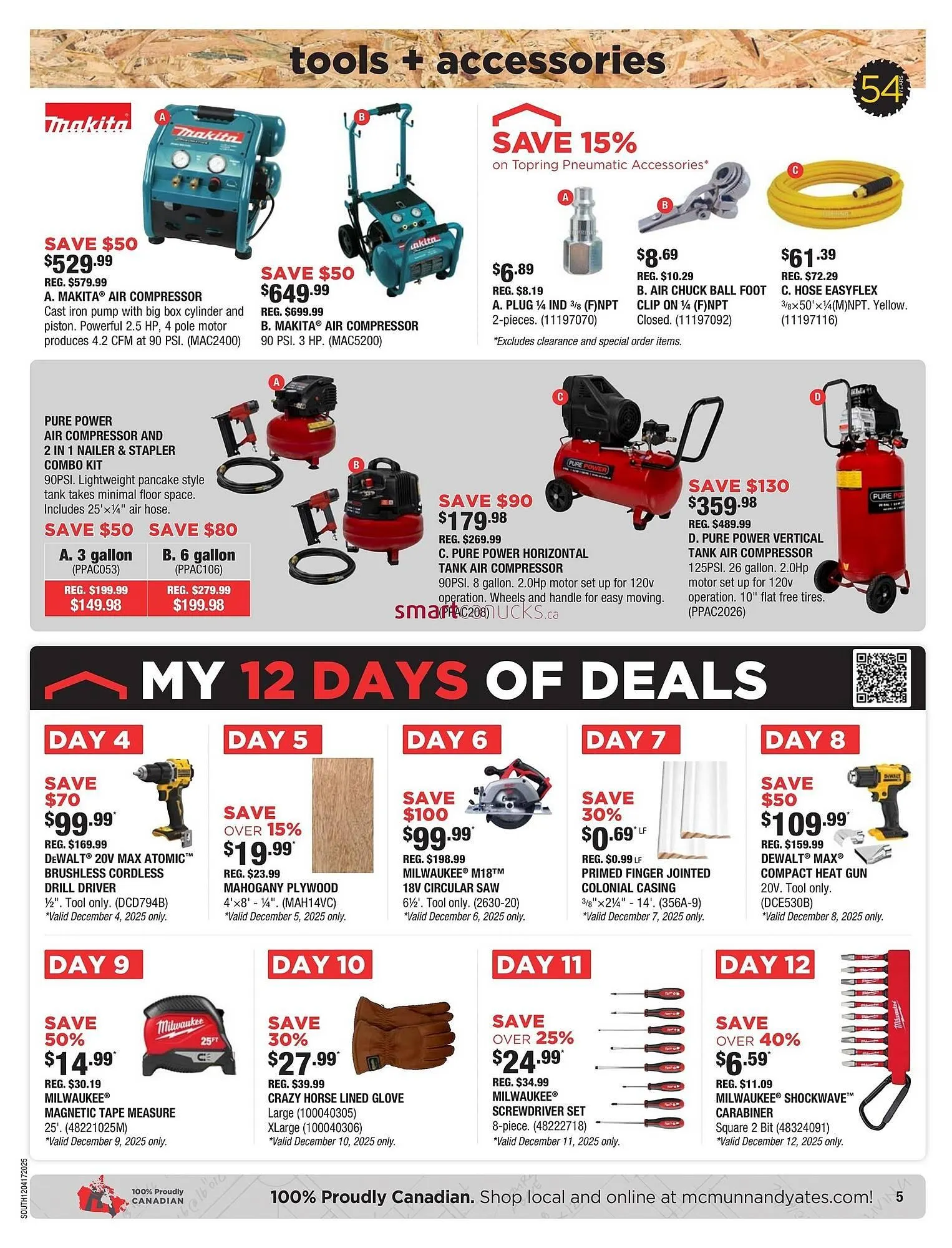 McMunn & Yates Building Supplies flyer from December 4 to December 10 2025 - flyer page 5