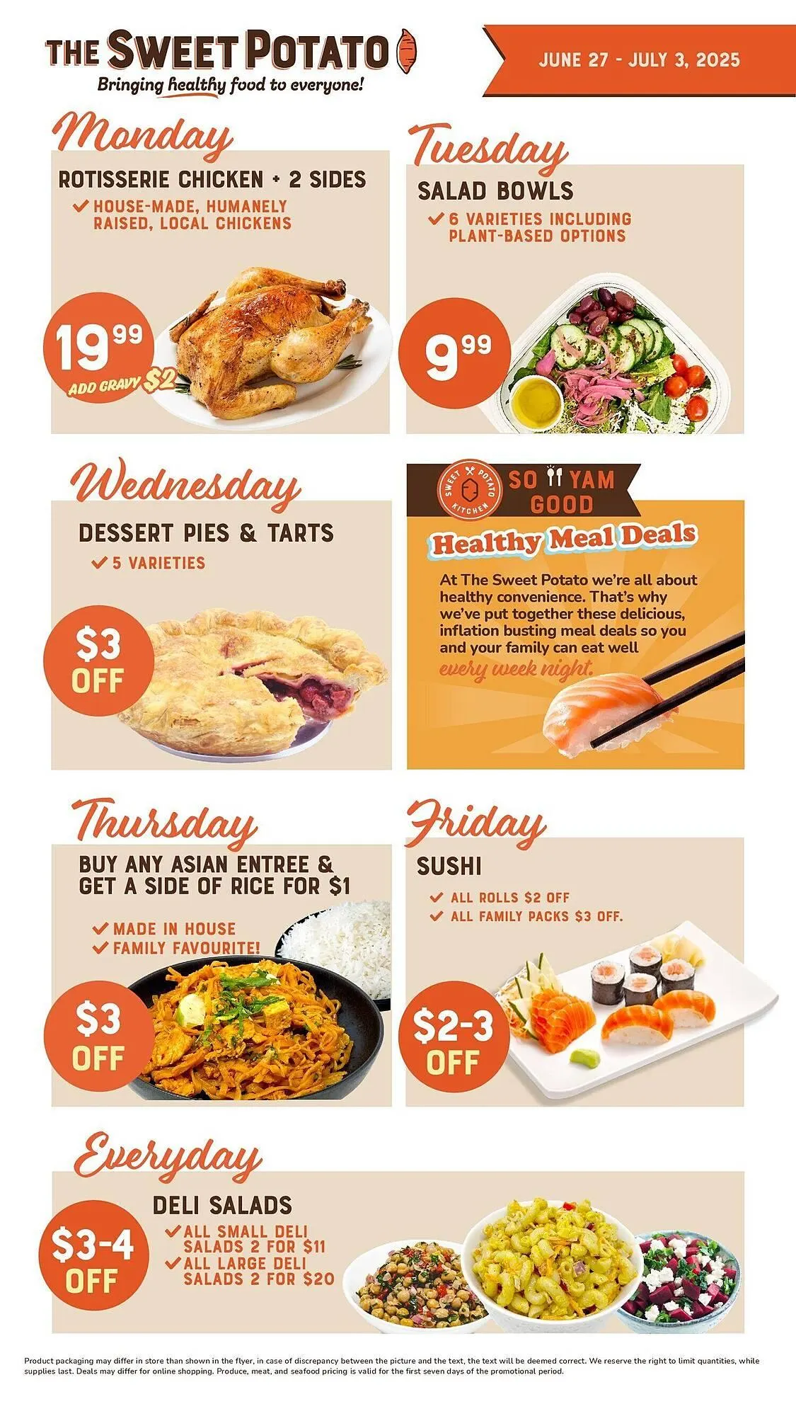 The Sweet Potato flyer from June 27 to July 4 2025 - flyer page 9