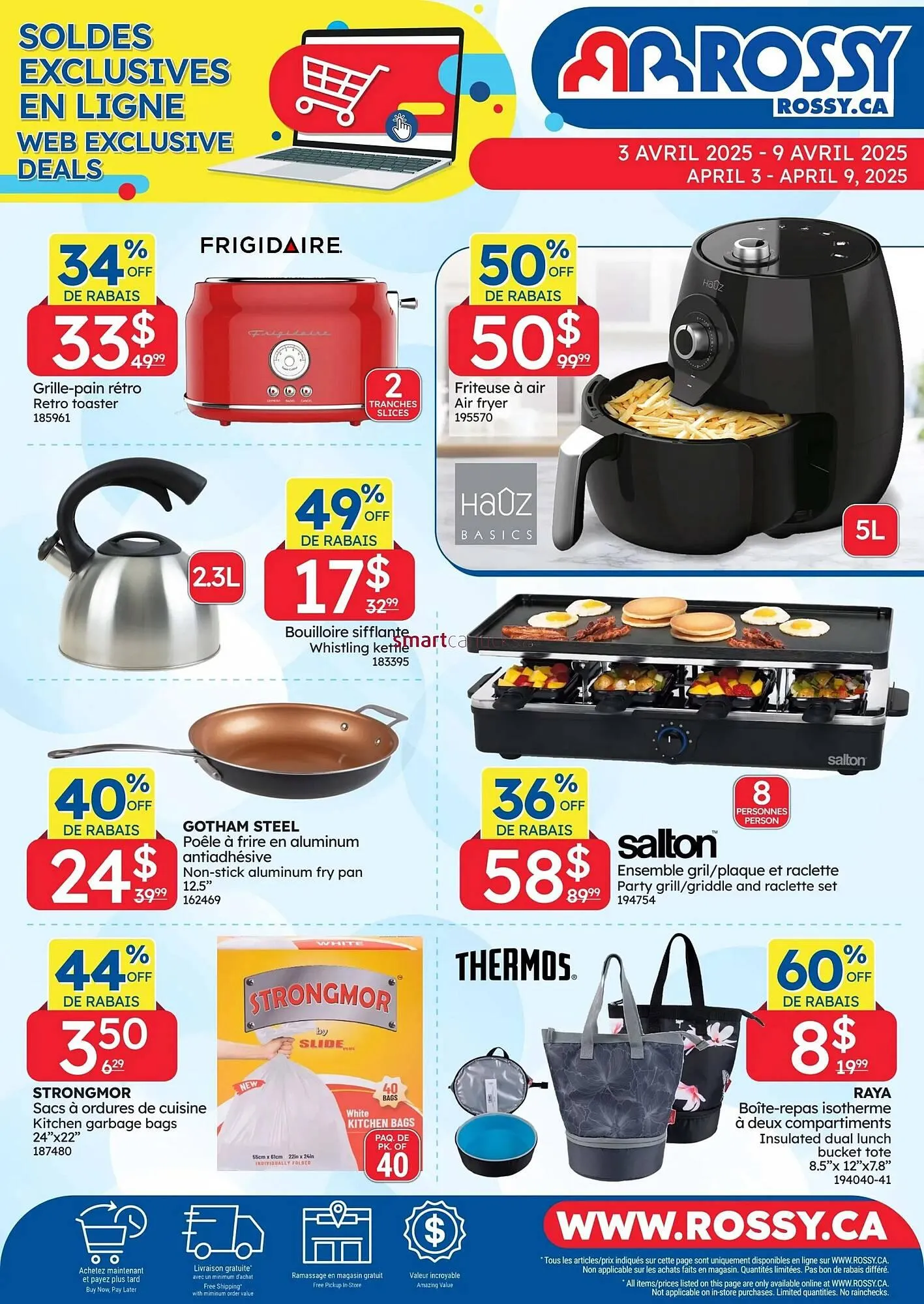 Rossy flyer from April 3 to April 9 2025 - flyer page 9