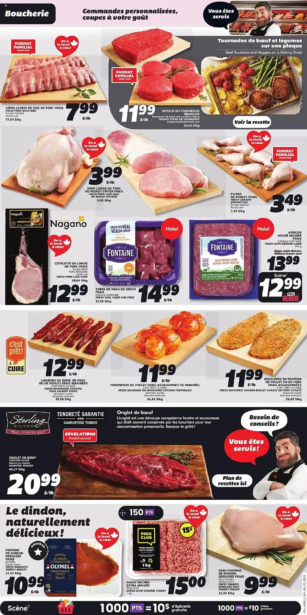 IGA flyer from October 9 to October 15 2025 - flyer page 6