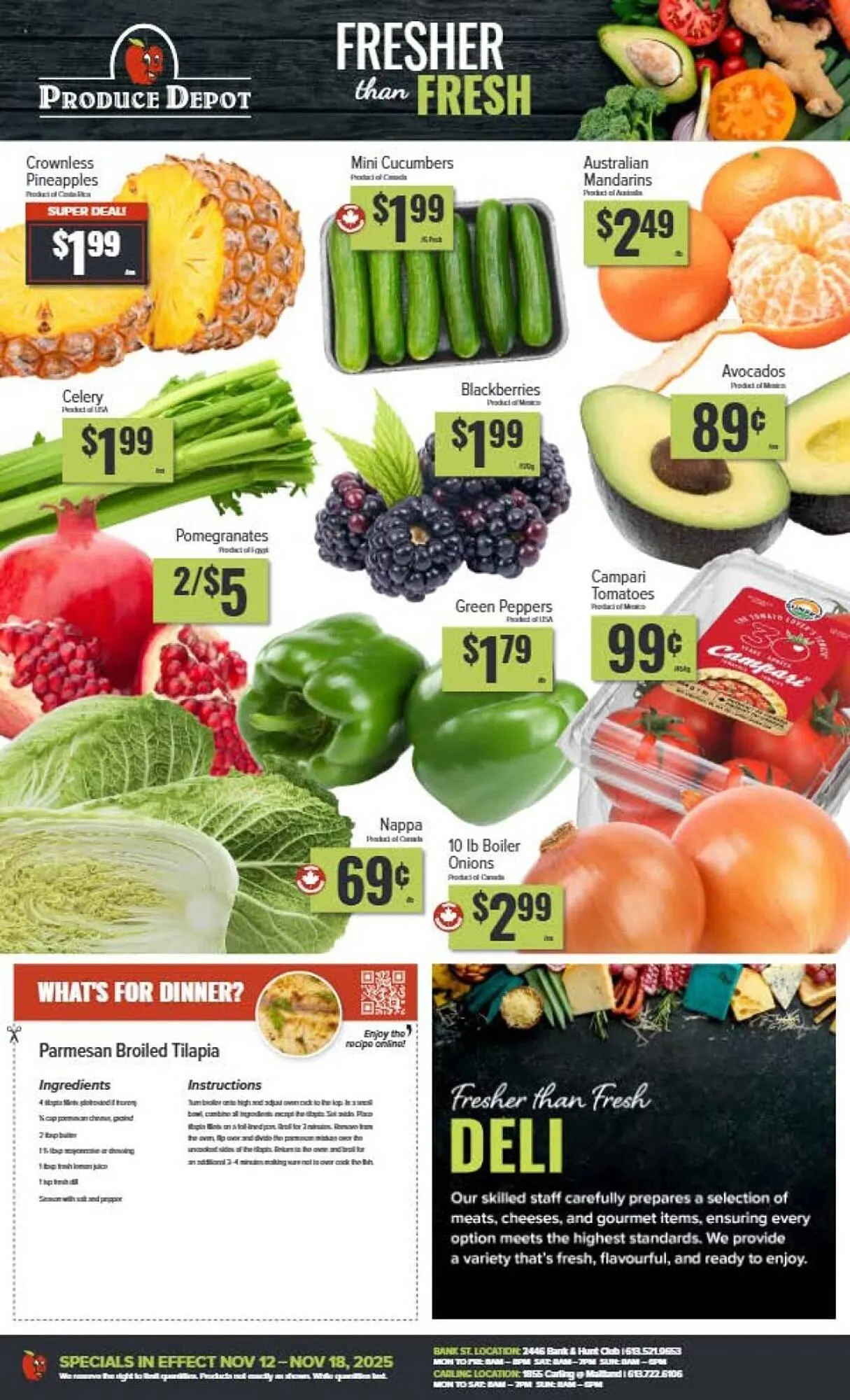 Produce Depot flyer from November 14 to November 18 2025 - flyer page 2