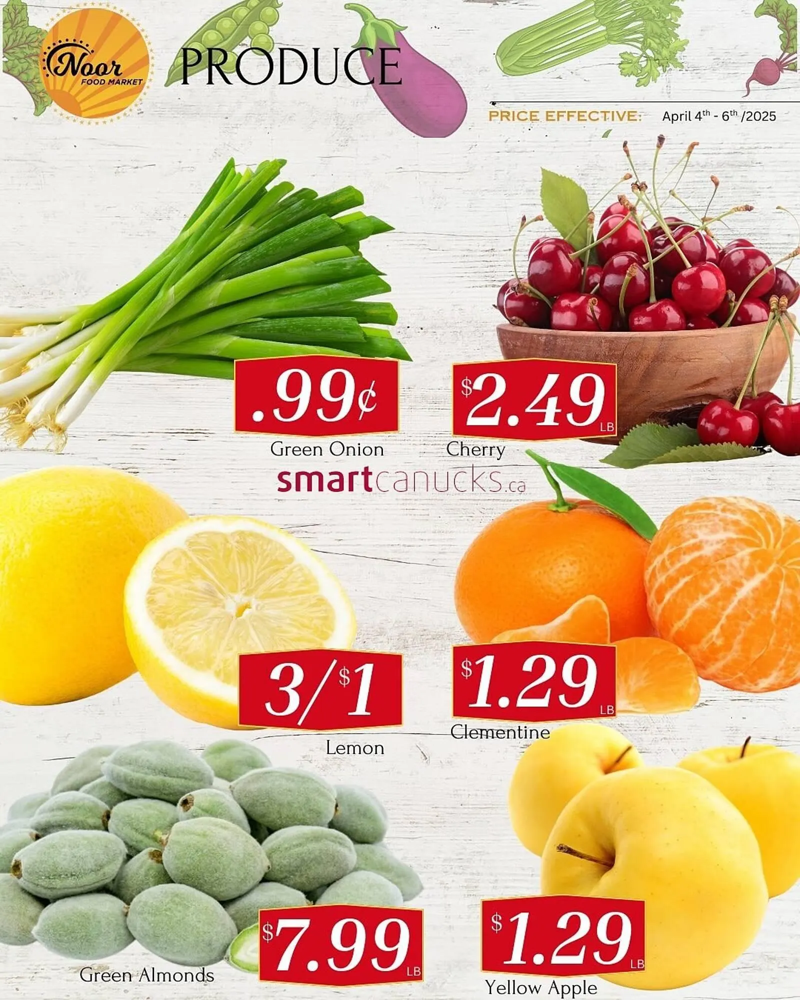 Noor Food Market flyer from April 4 to April 10 2025 - flyer page 2