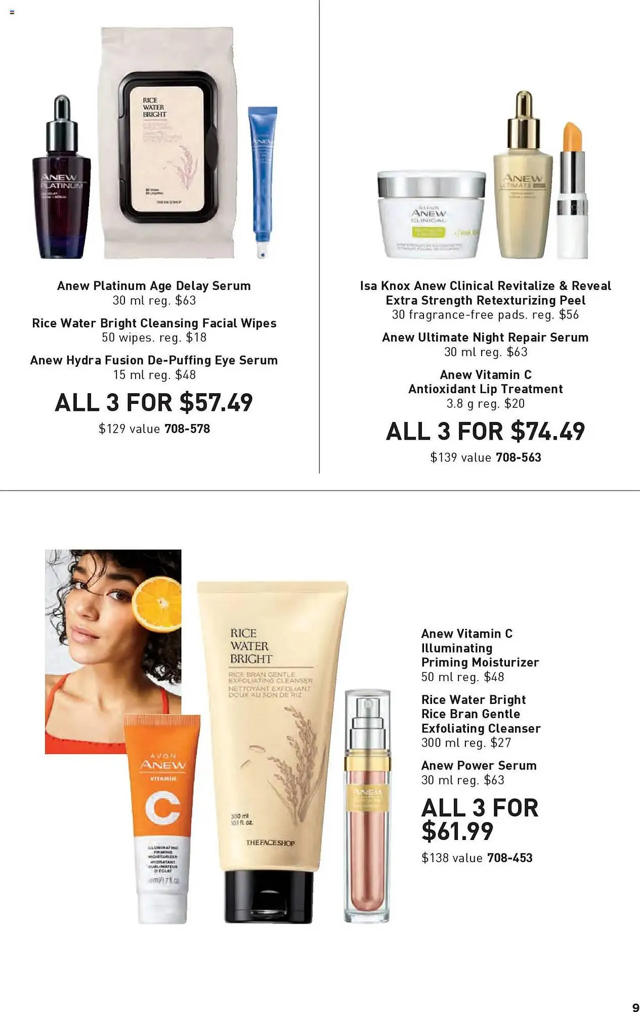 AVON flyer from September 11 to October 23 2025 - flyer page 9