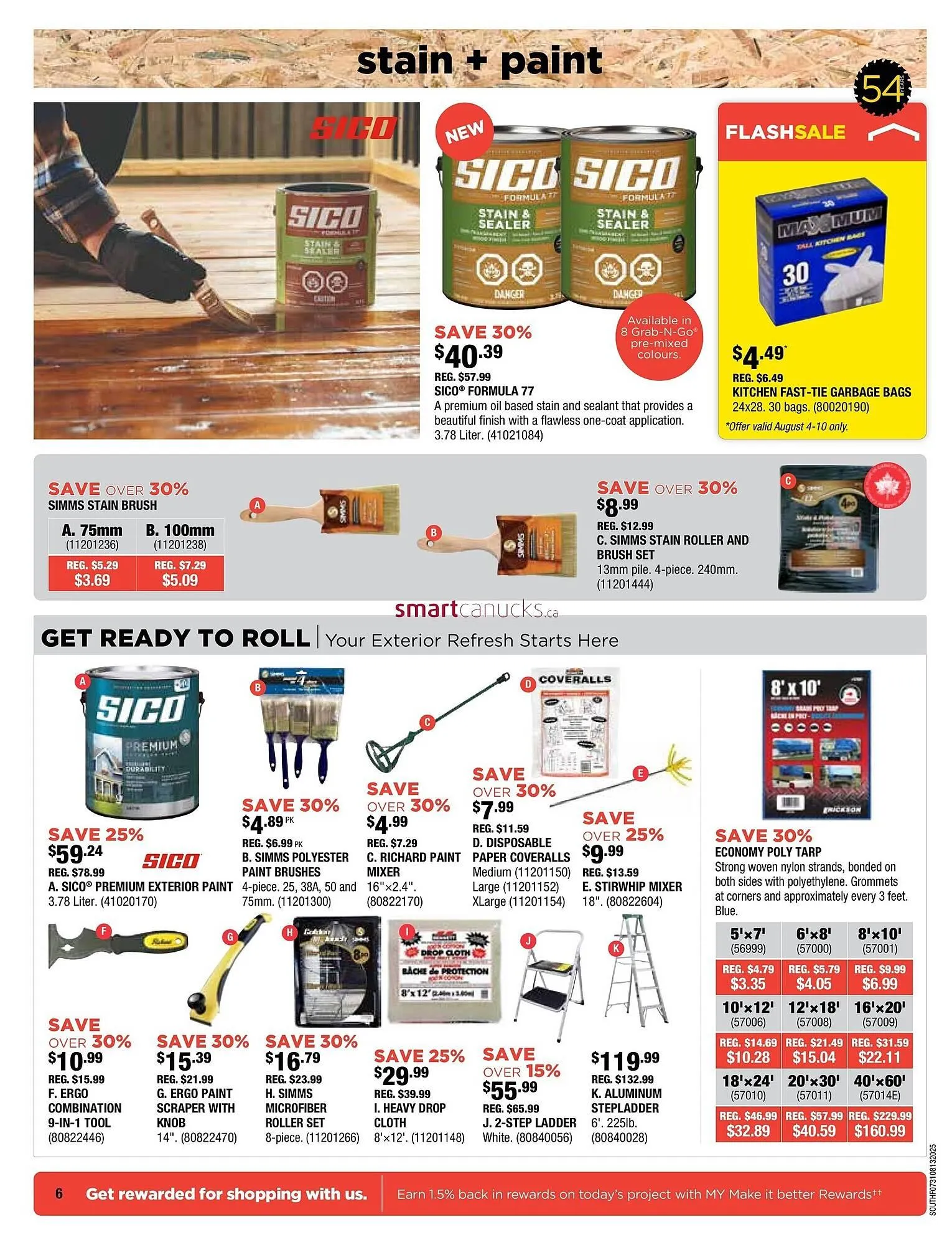 McMunn & Yates Building Supplies flyer from July 31 to August 6 2025 - flyer page 6