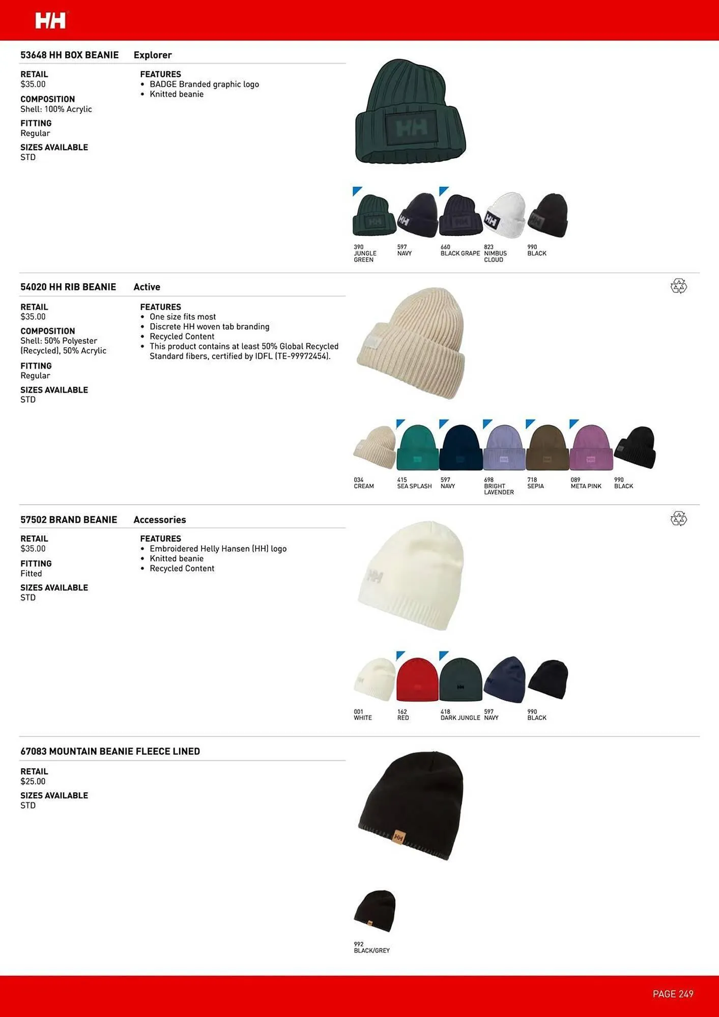 Helly Hansen flyer from September 11 to February 28 2026 - flyer page 249