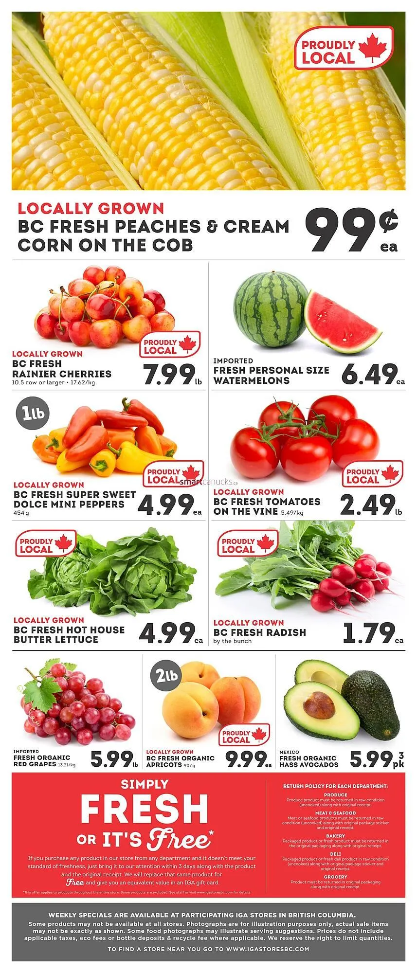 IGA flyer from July 21 to August 24 2025 - flyer page 6