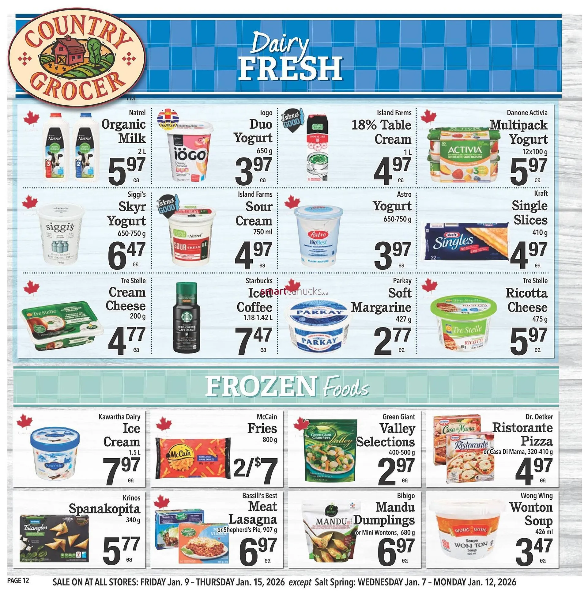 Country Grocer flyer from January 9 to January 15 2026 - flyer page 12