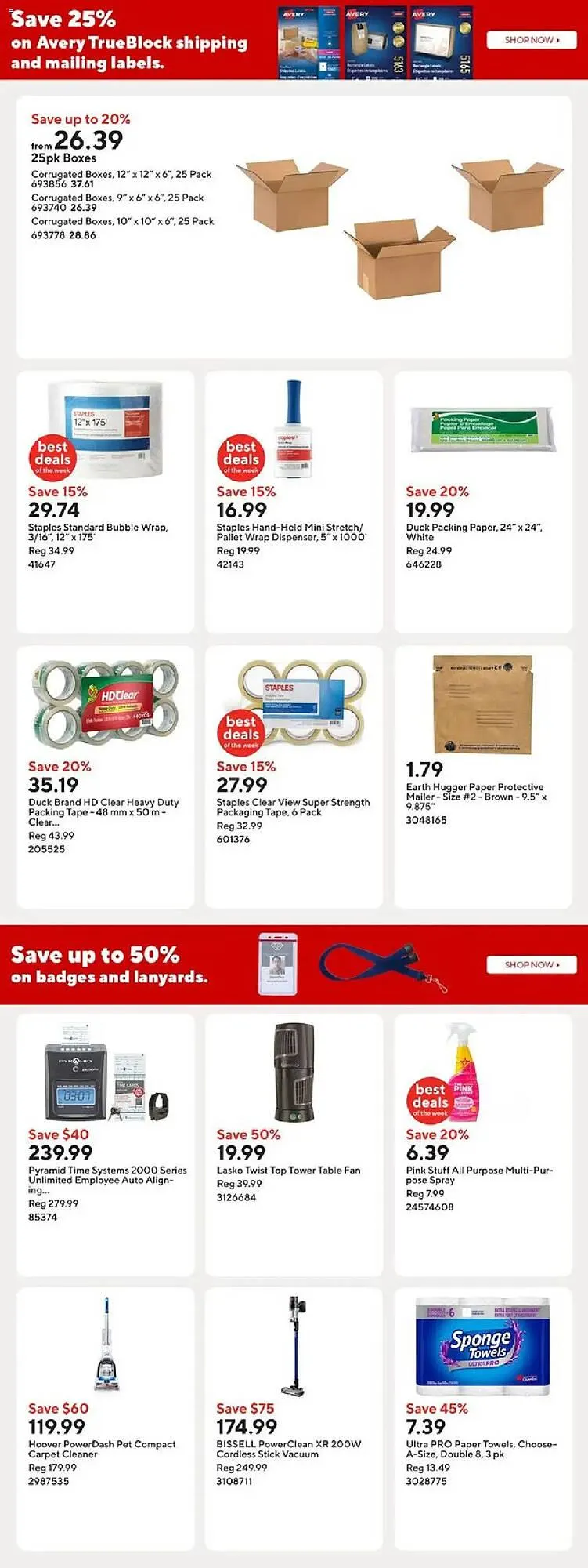 Staples flyer from October 17 to October 23 2025 - flyer page 15