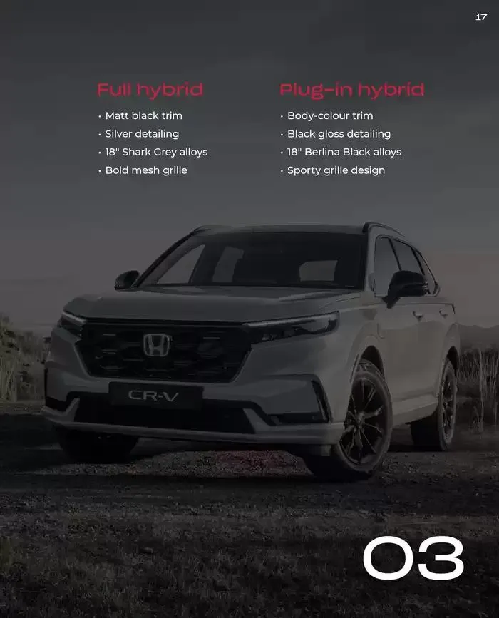 Honda CR-V from February 28 to February 28 2026 - flyer page 17