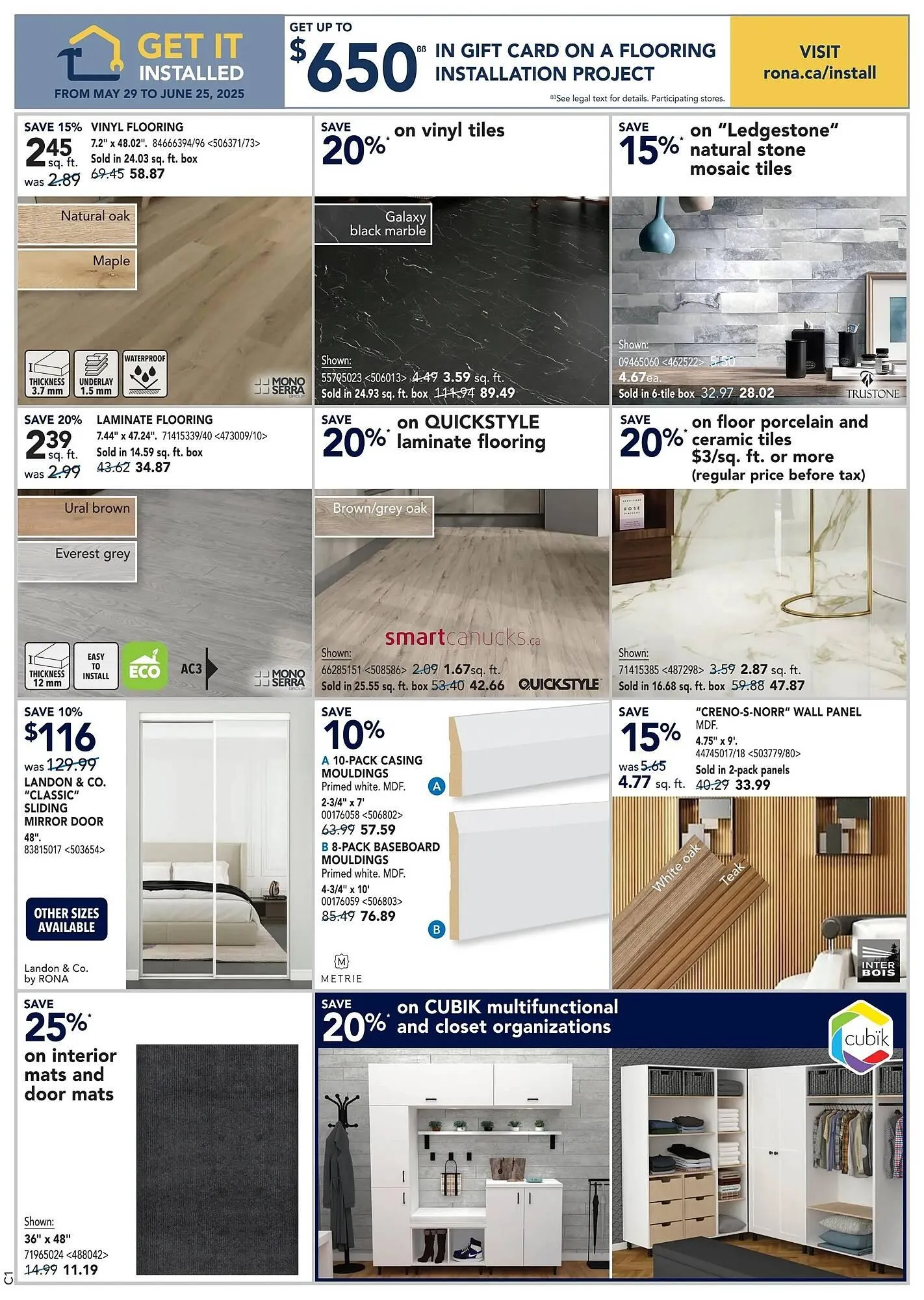 RONA flyer from June 19 to July 2 2025 - flyer page 13