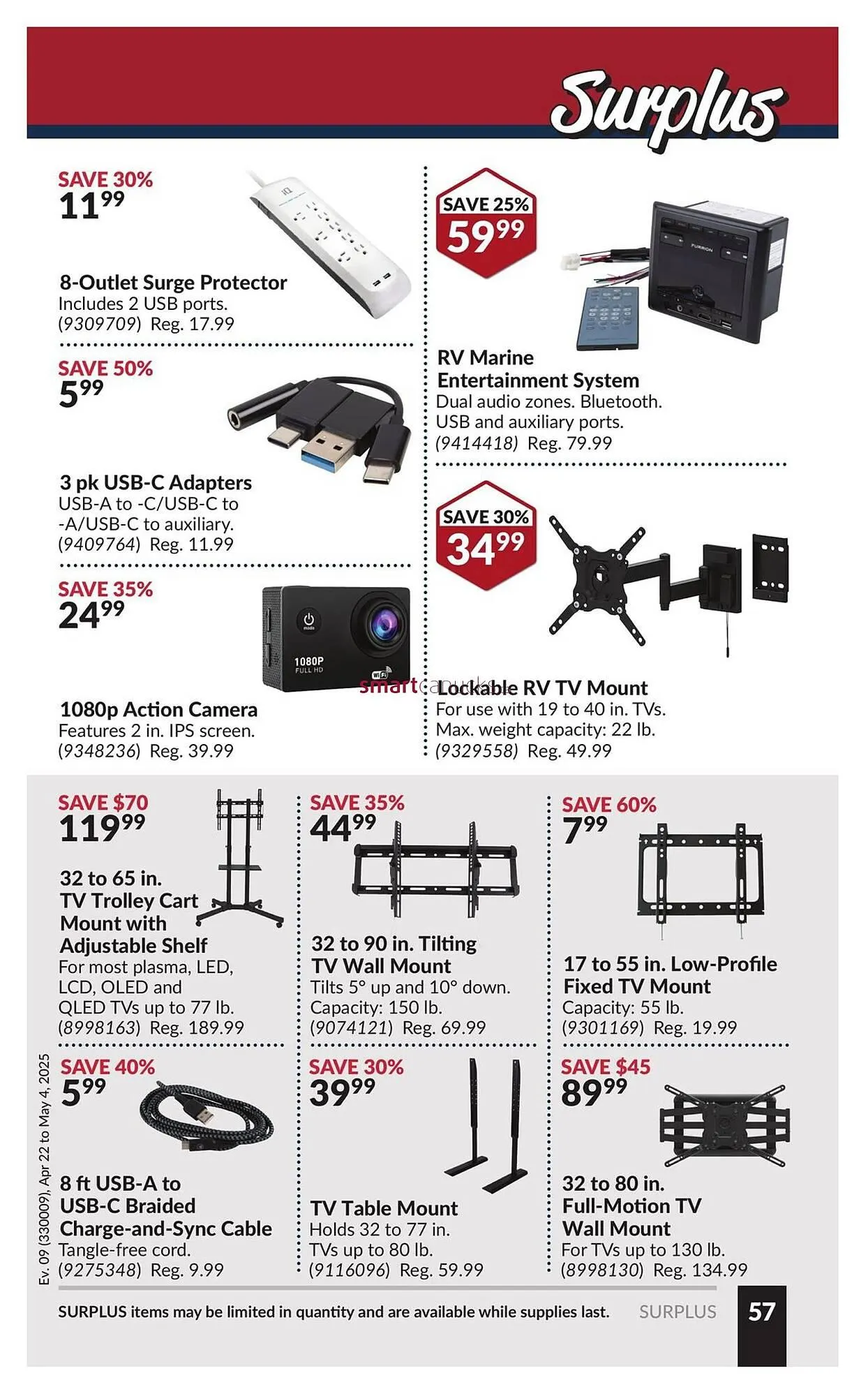 Princess Auto flyer from April 18 to April 24 2025 - flyer page 62