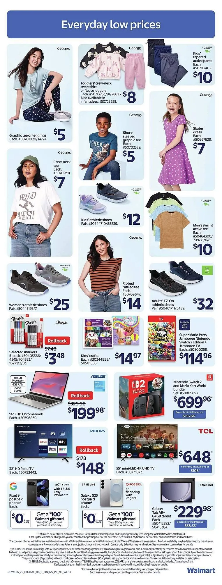 Walmart flyer from July 25 to August 1 2025 - flyer page 9