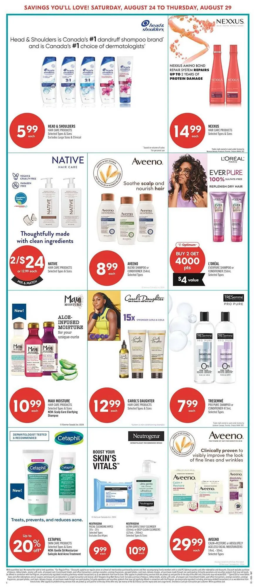 Shoppers Drug Mart flyer from August 22 to September 12 2024 - flyer page 19