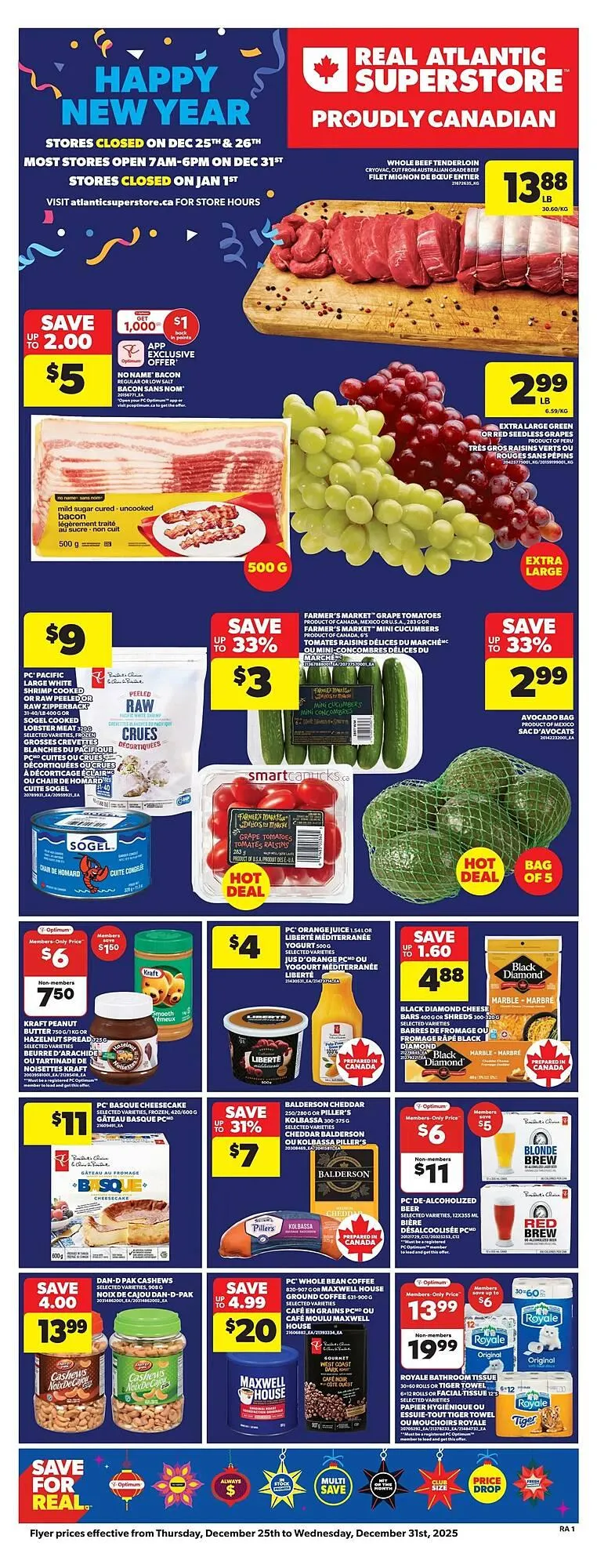 Real Canadian Superstore flyer from December 25 to December 31 2025 - flyer page 3
