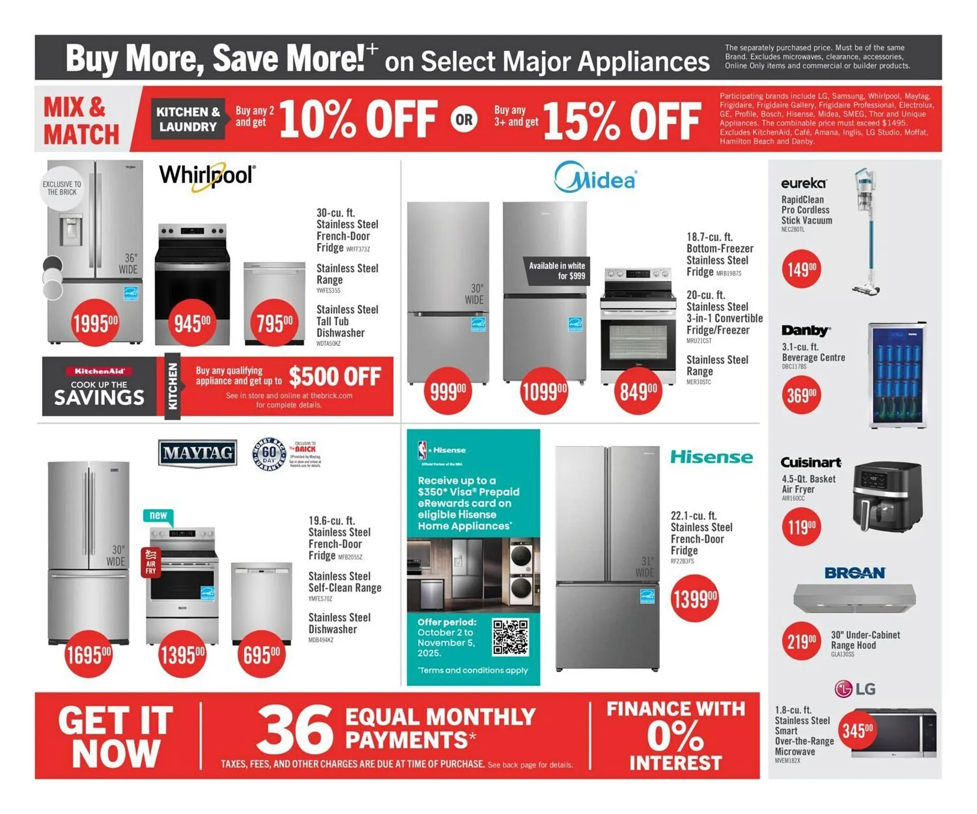 The Brick flyer from October 28 to November 2 2025 - flyer page 13