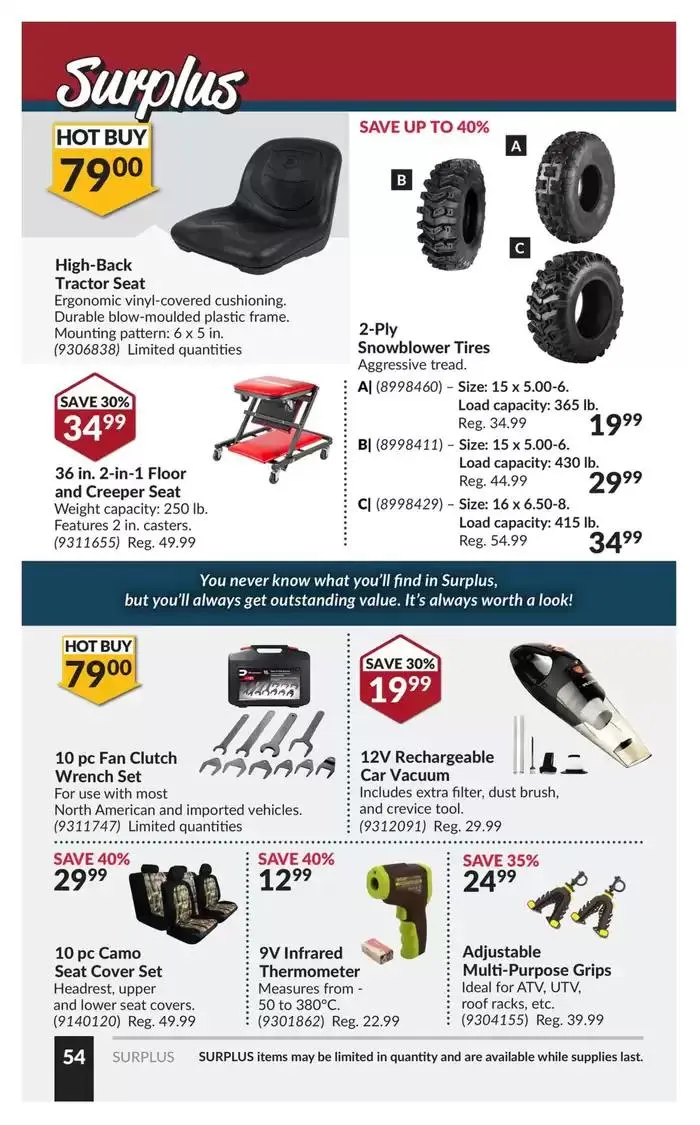 National Sale from November 5 to November 17 2024 - flyer page 58