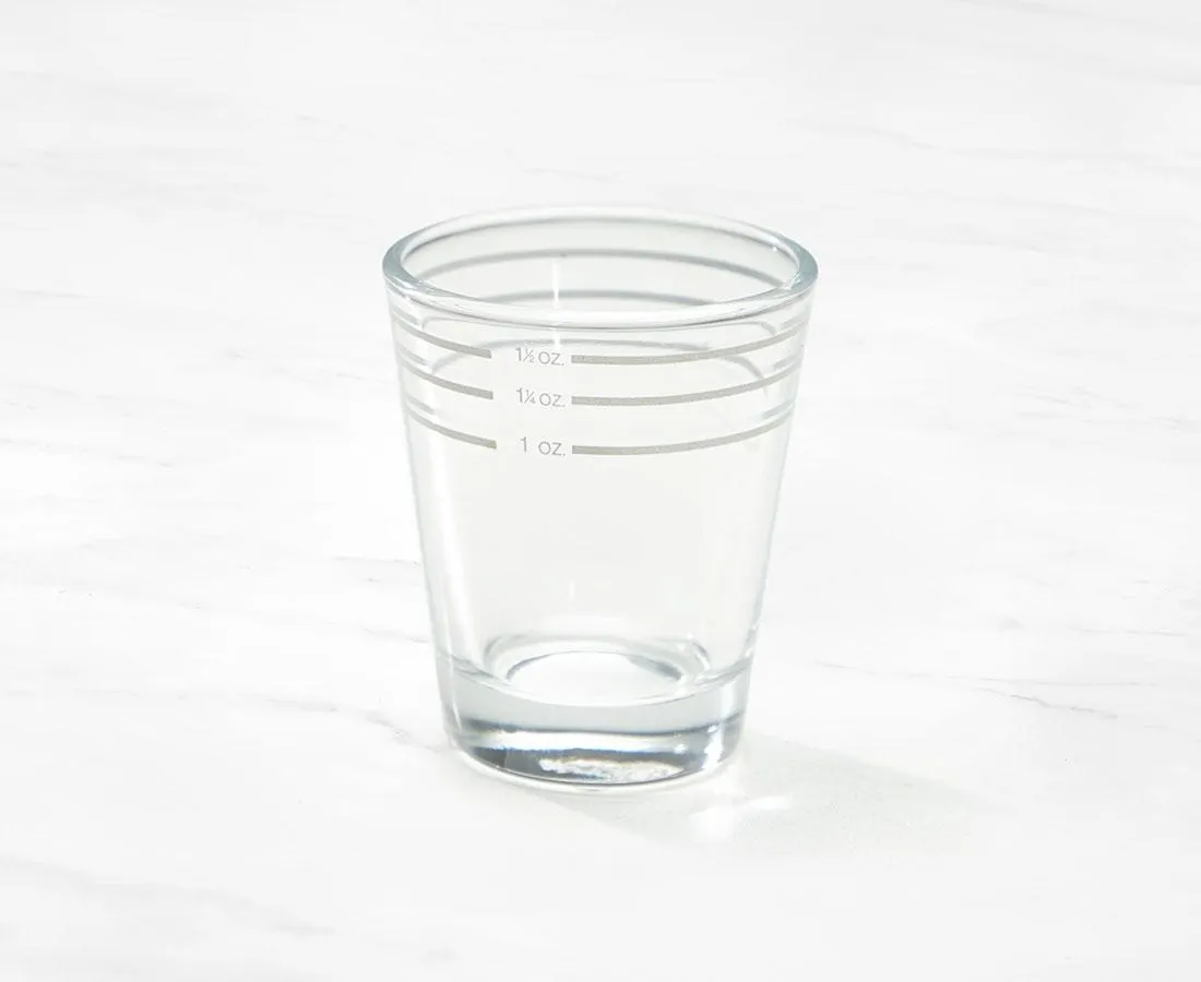 Monsieur Bar Measuring Shot Glass, 2 oz