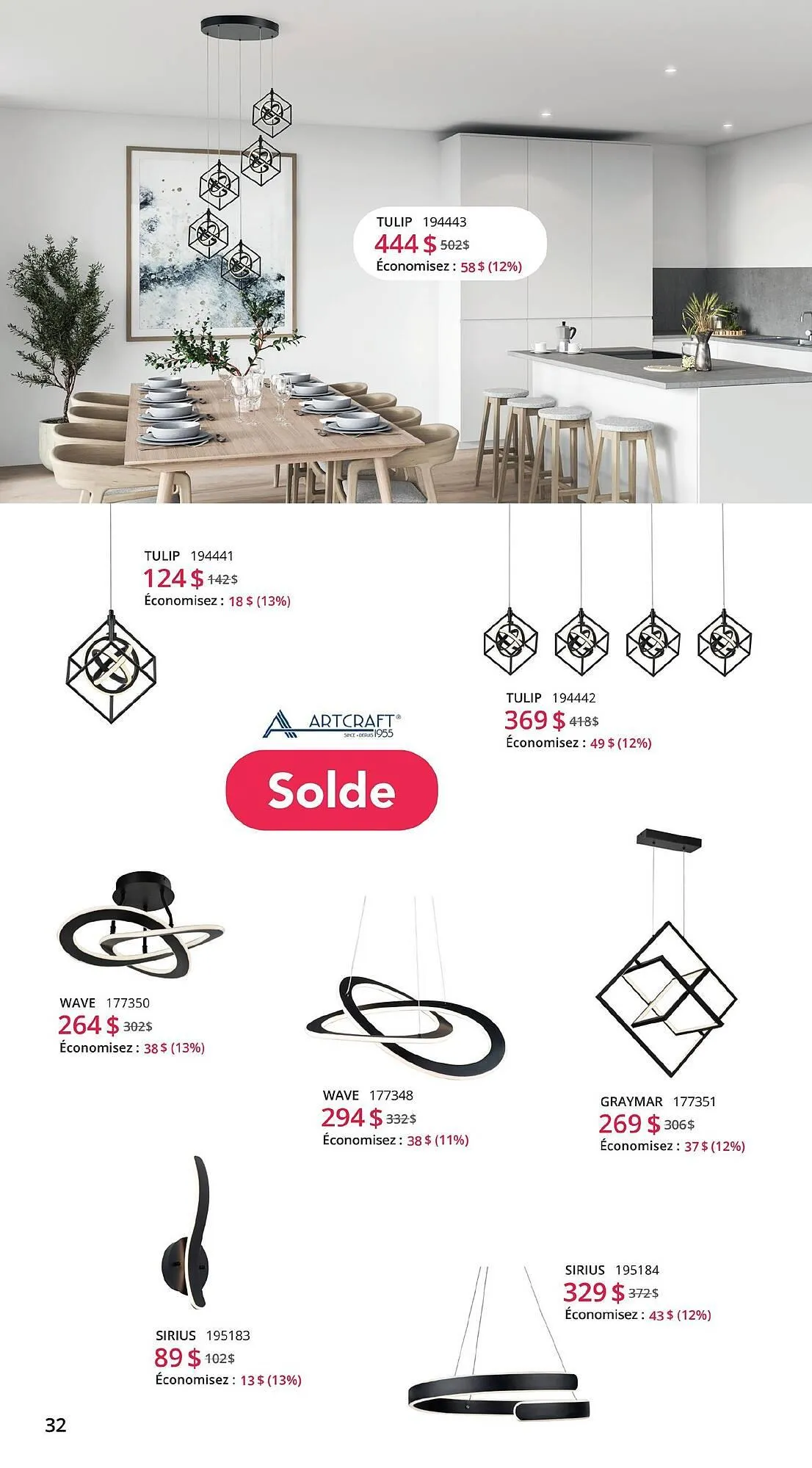 Multi Luminaire flyer from August 12 to January 6 2026 - flyer page 32