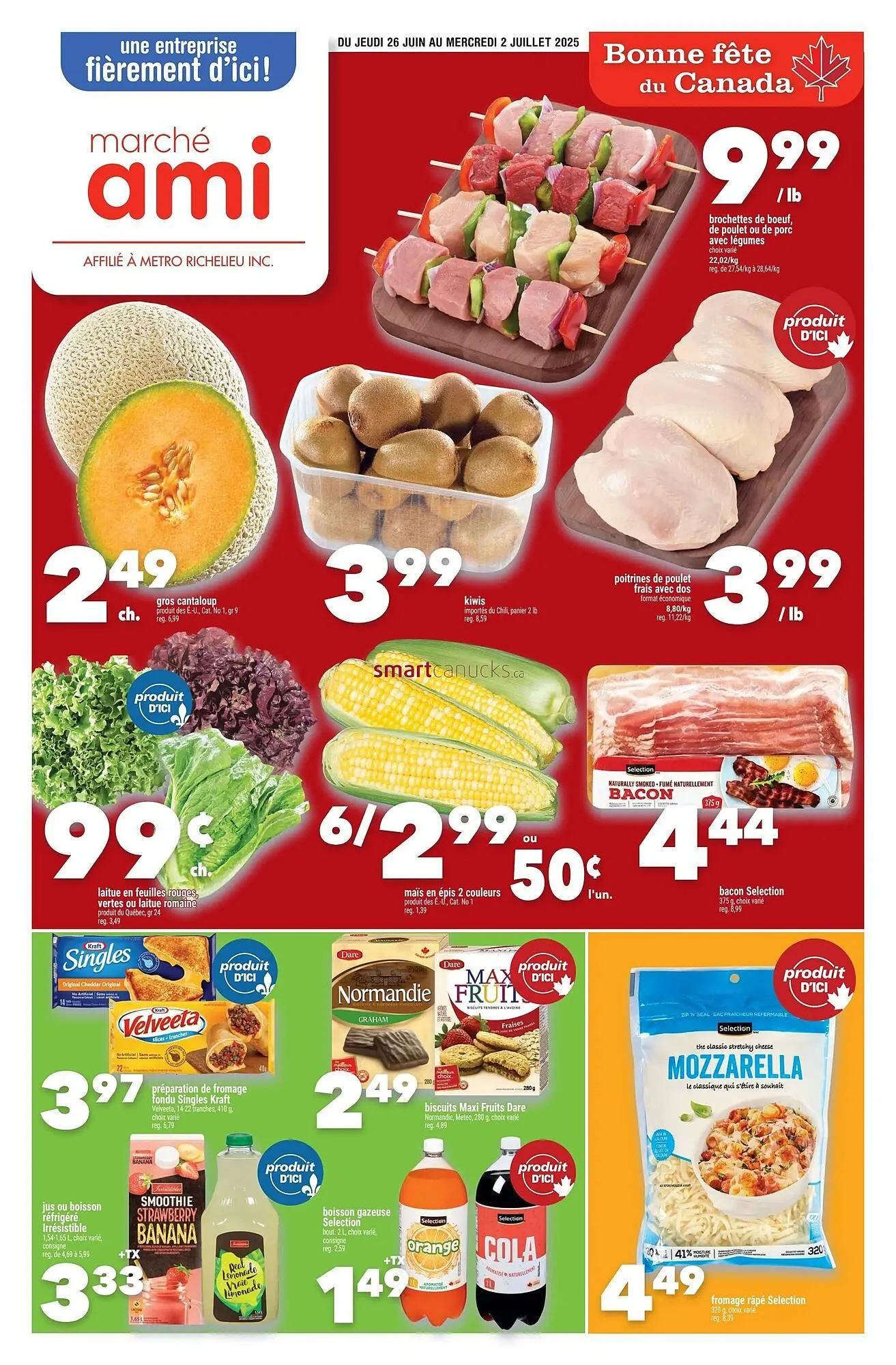 Marche Ami flyer from June 26 to July 2 2025 - flyer page 1