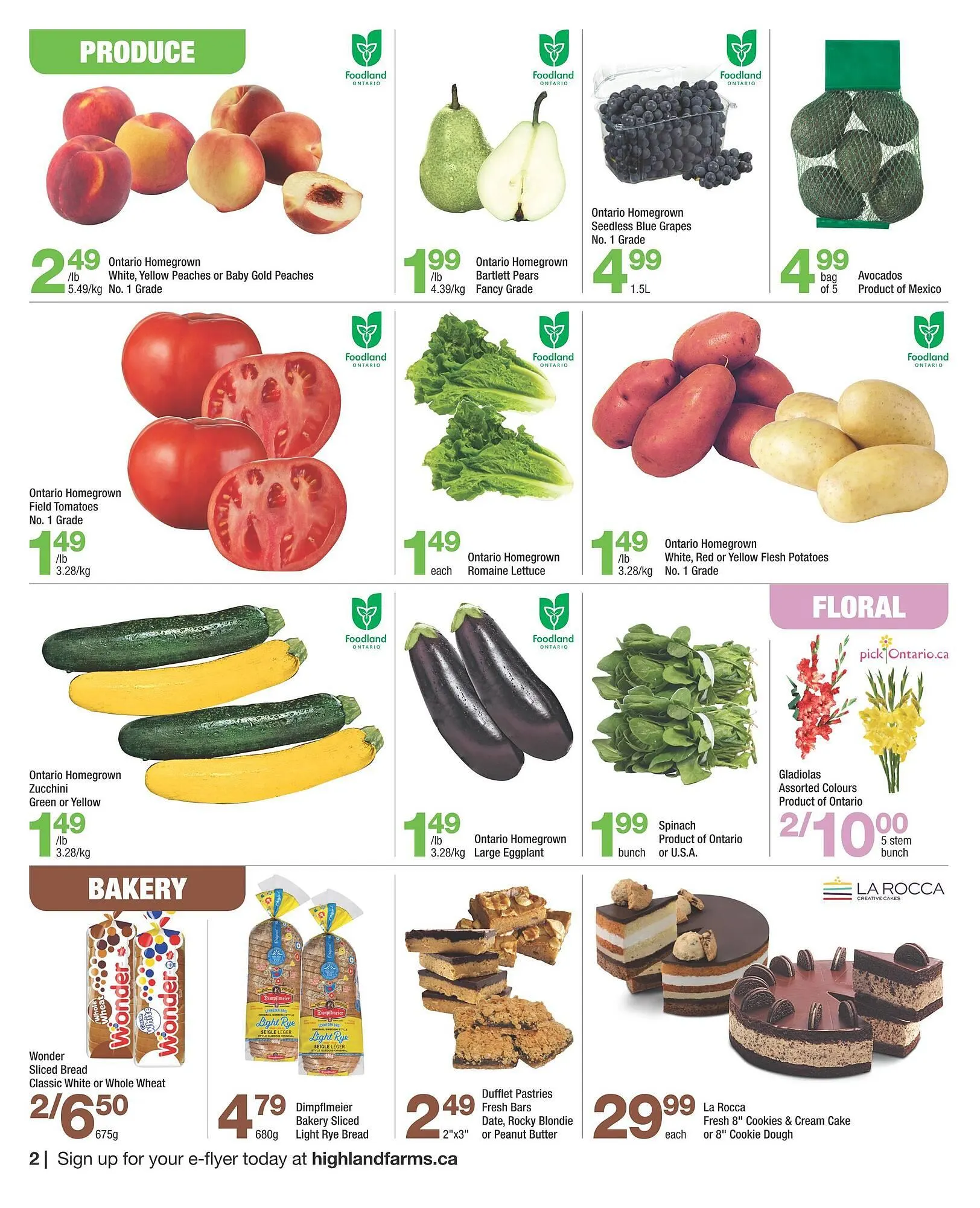 Highland Farms flyer from September 11 to September 17 2025 - flyer page 2
