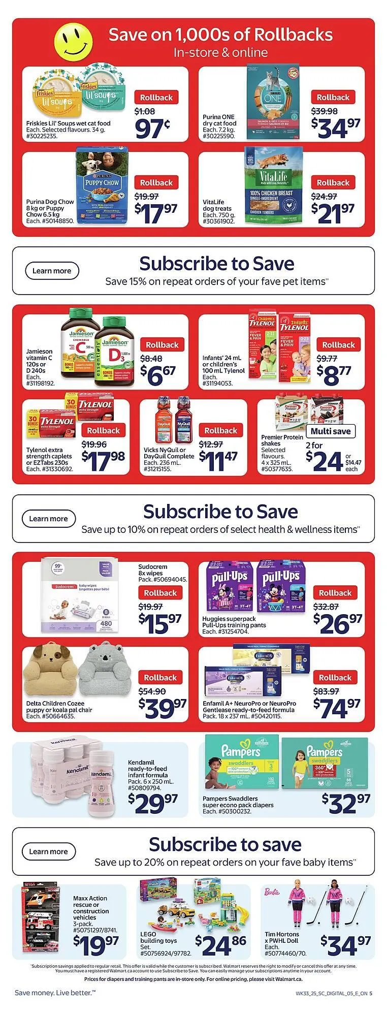 Walmart flyer from September 12 to September 19 2025 - flyer page 13