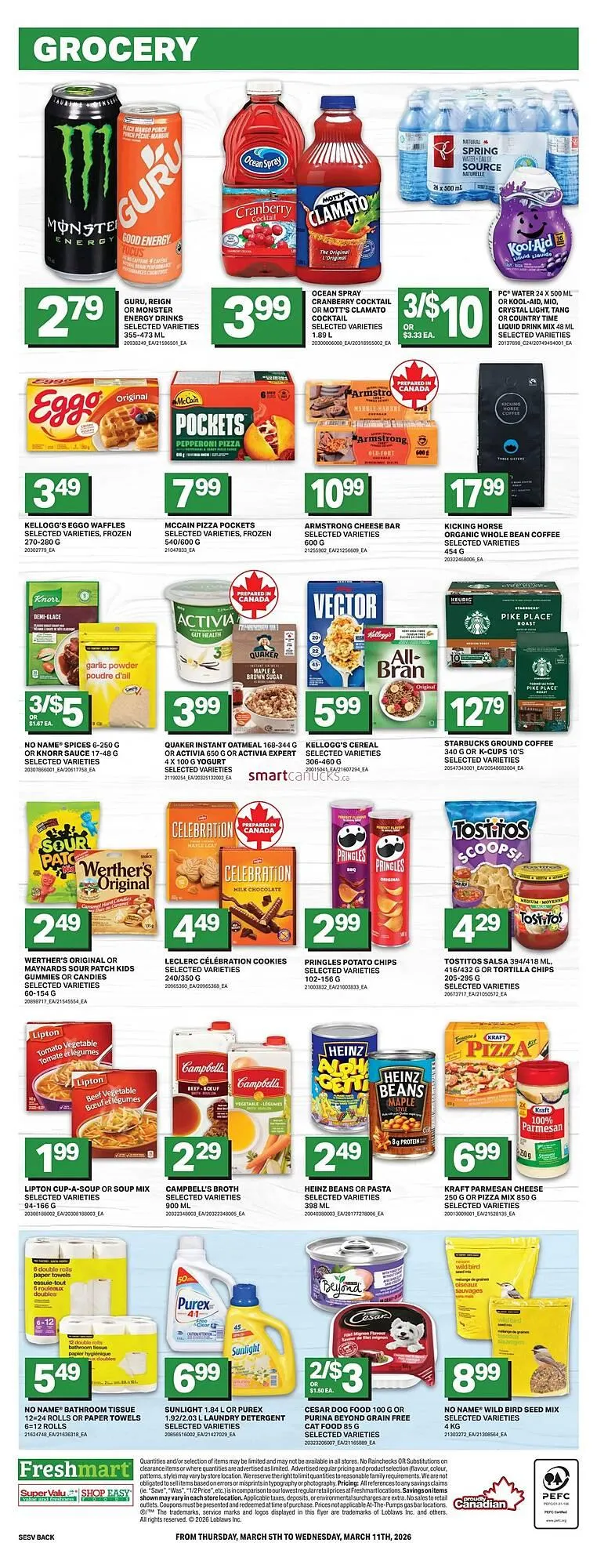 Freshmart flyer from March 5 to March 11 2026 - flyer page 4