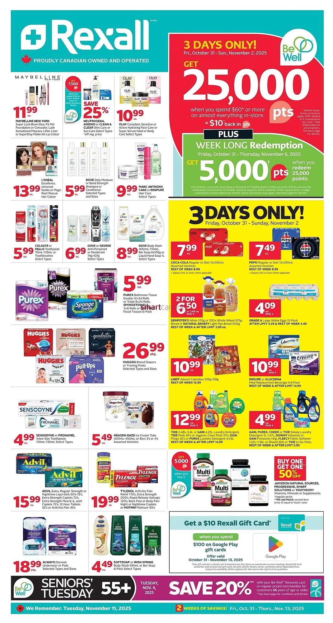 Rexall flyer from October 31 to November 6 2025 - flyer page 3