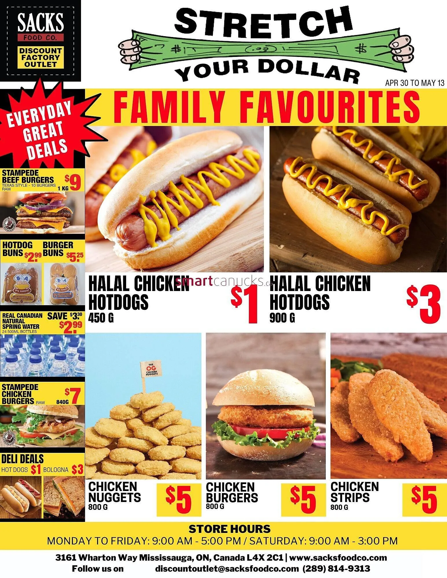 Sacks Food Co. flyer - 1