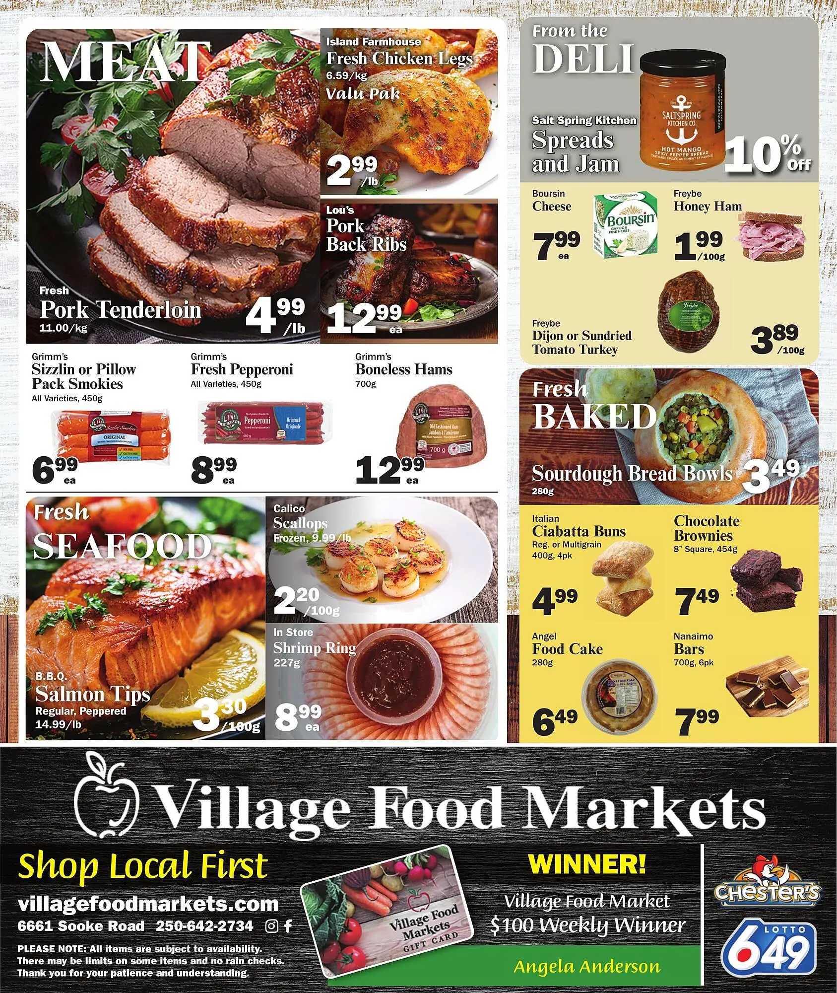 Village Food Markets flyer from June 25 to July 1 2025 - flyer page 3