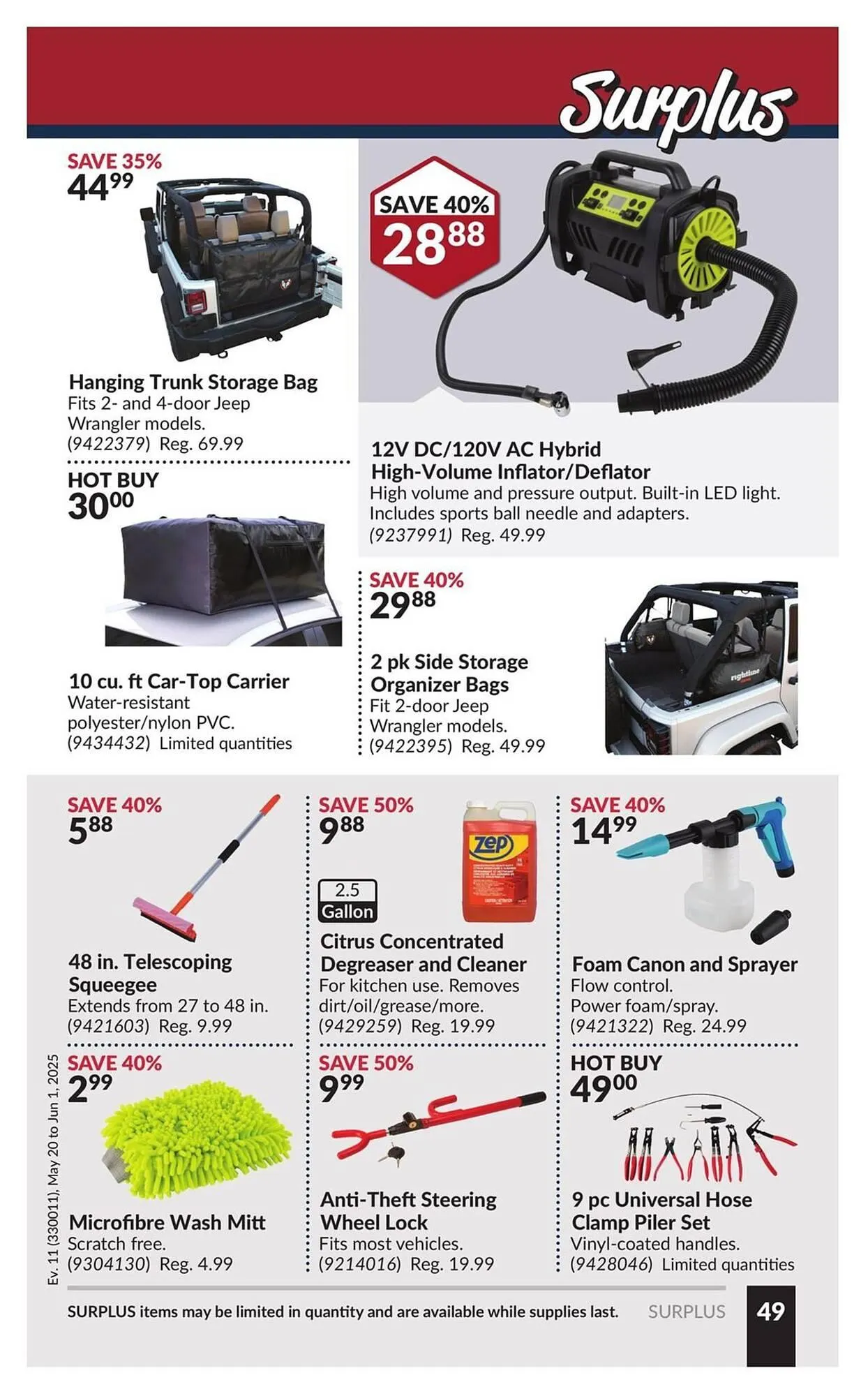 Princess Auto flyer from May 20 to June 1 2025 - flyer page 56