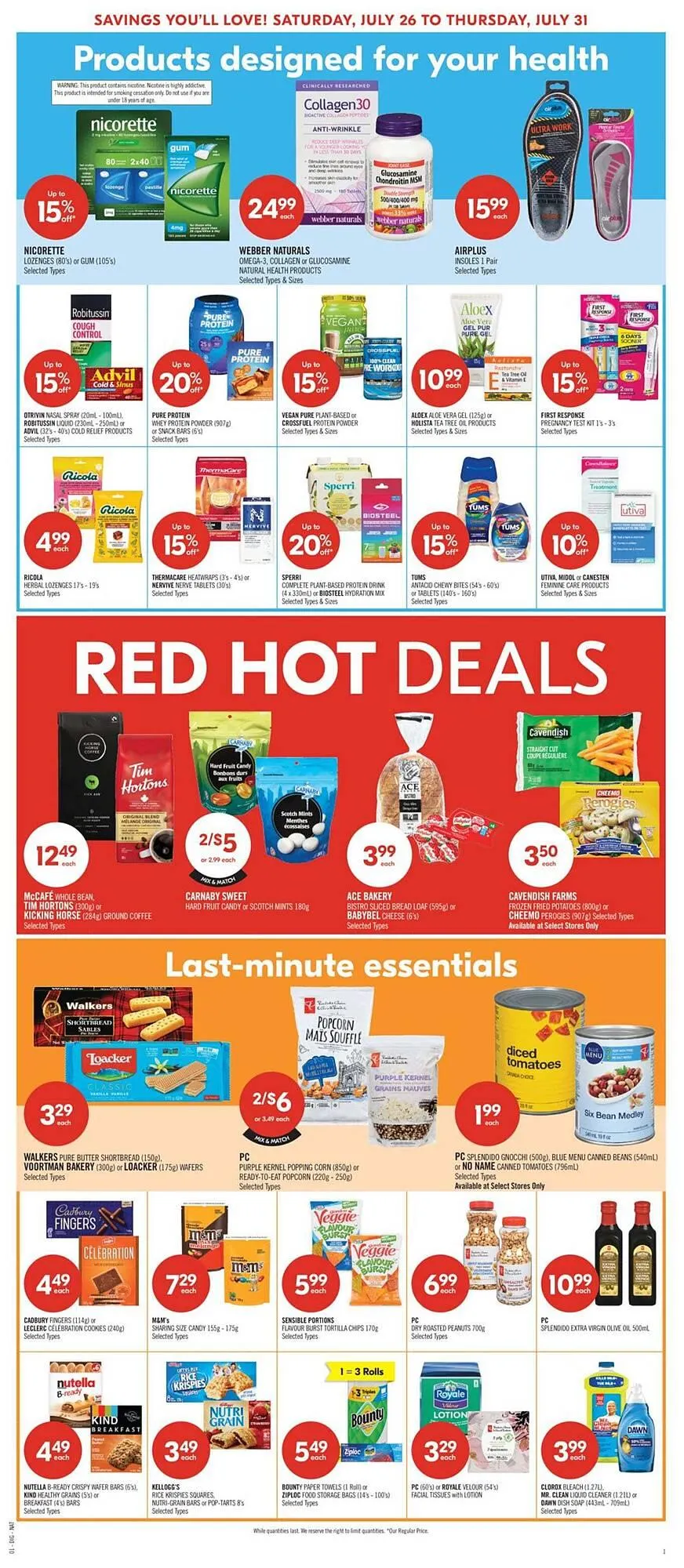 Shoppers Drug Mart flyer from July 24 to July 31 2025 - flyer page 17