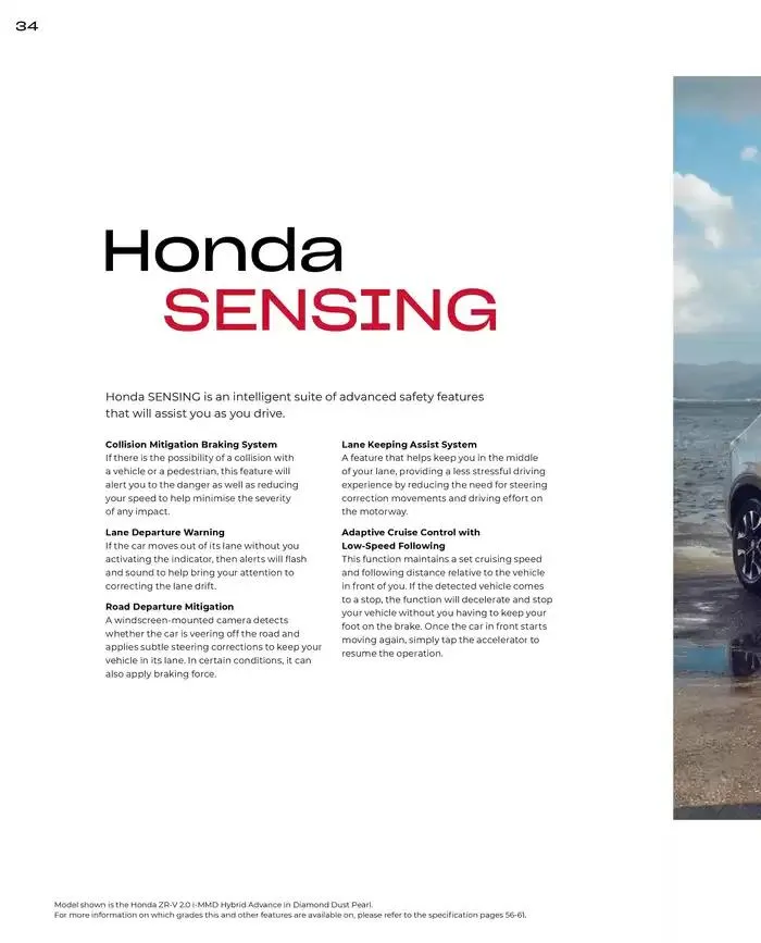 Honda ZR-V from February 28 to February 28 2026 - flyer page 34